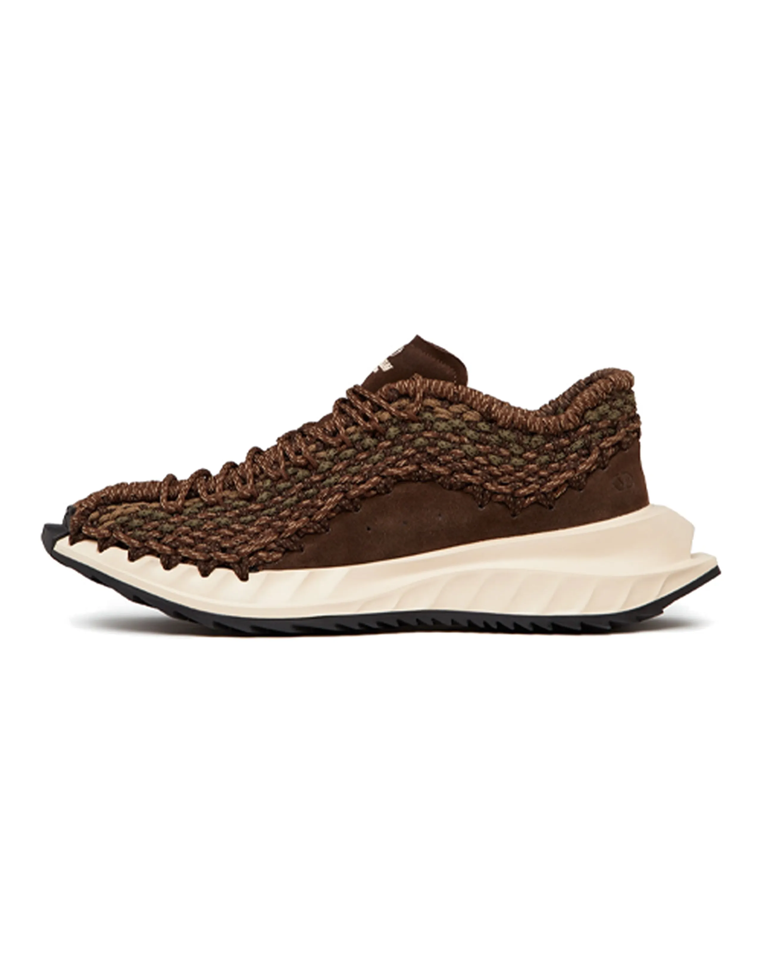 Valentino Crochet Low top Casual Shoes Men's Brown