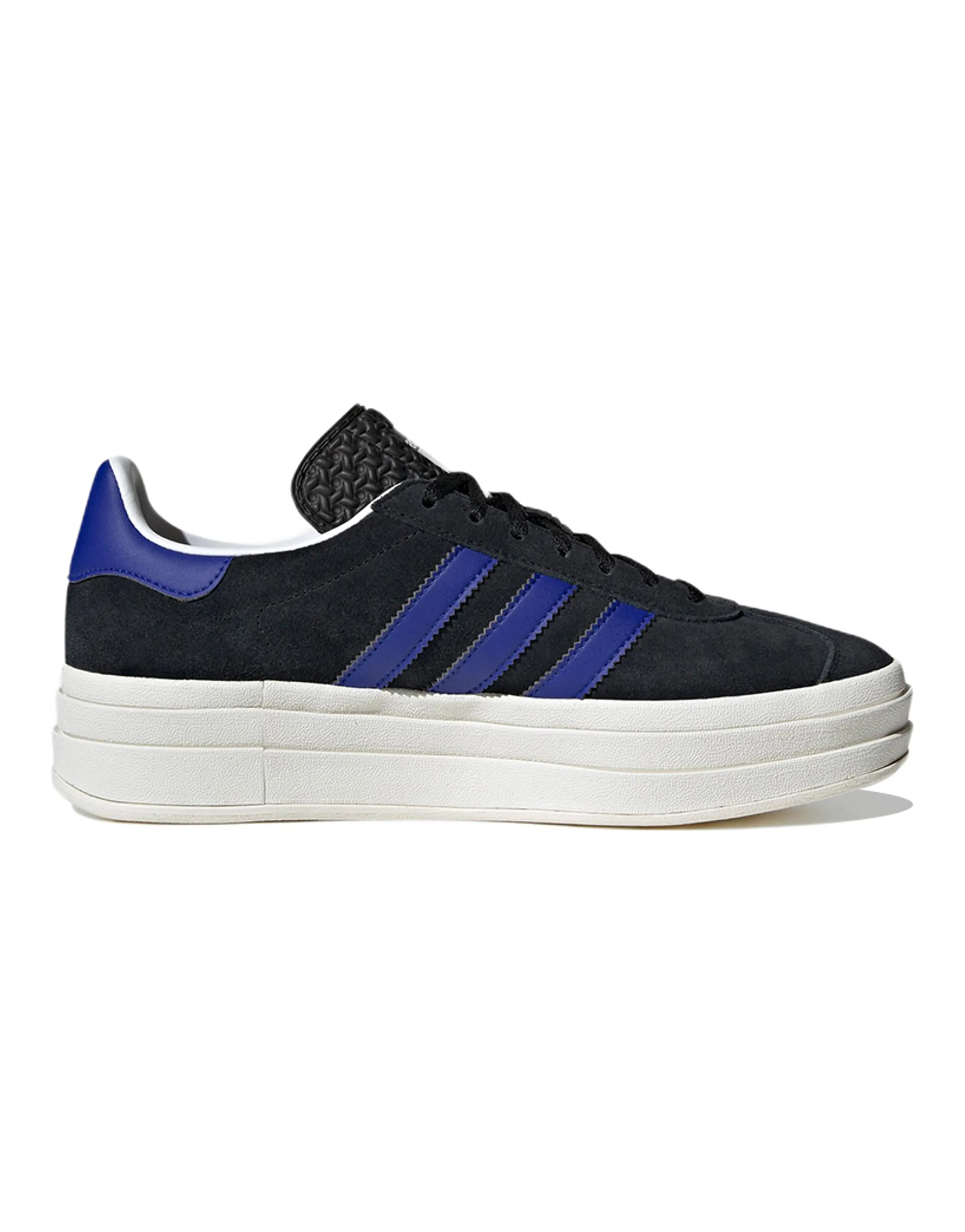 Adidas Originals Gazelle Bold Core Black Lucid Blue Women's