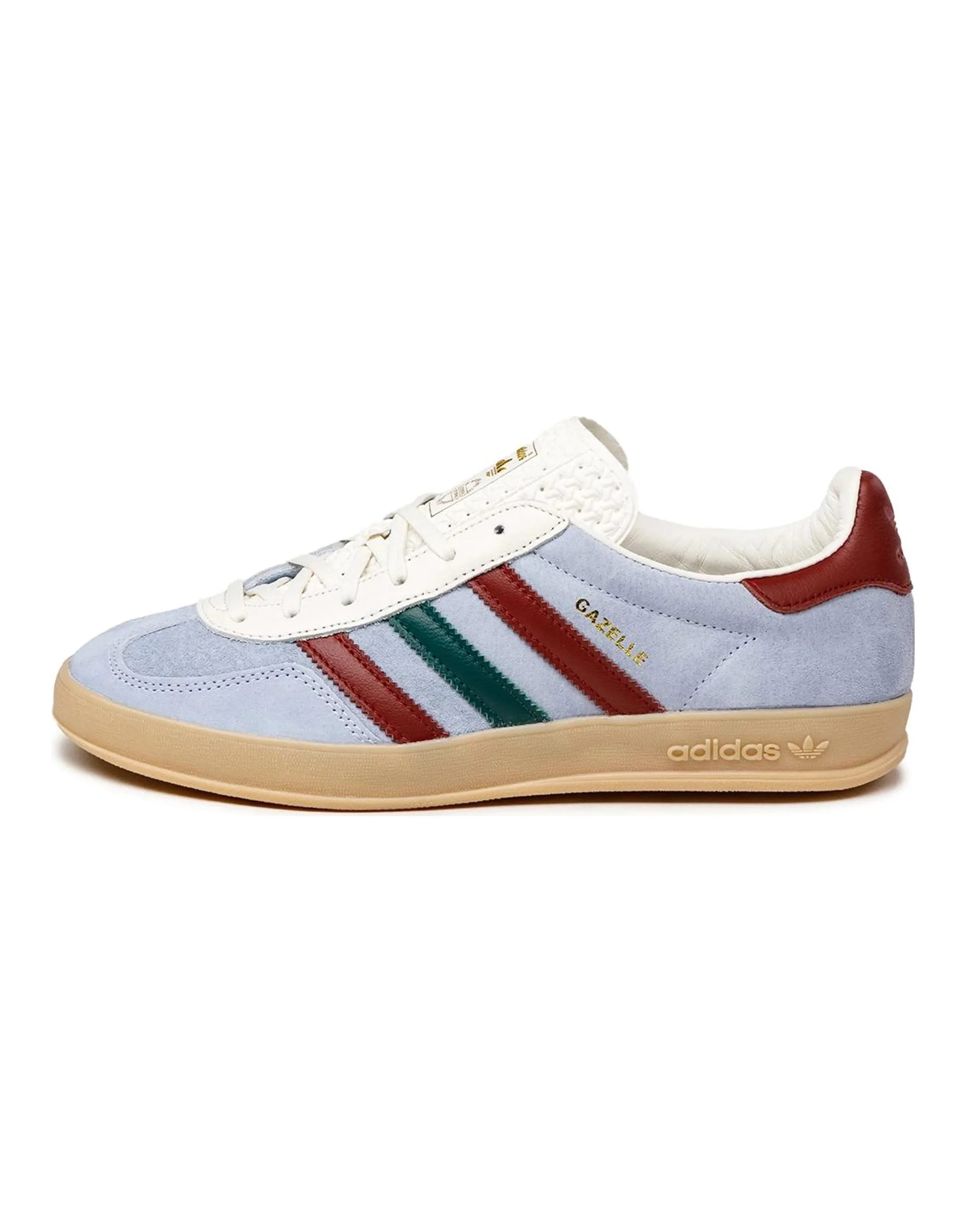 Adidas Gazelle Indoor Blue Dawn Collegiate Burgundy