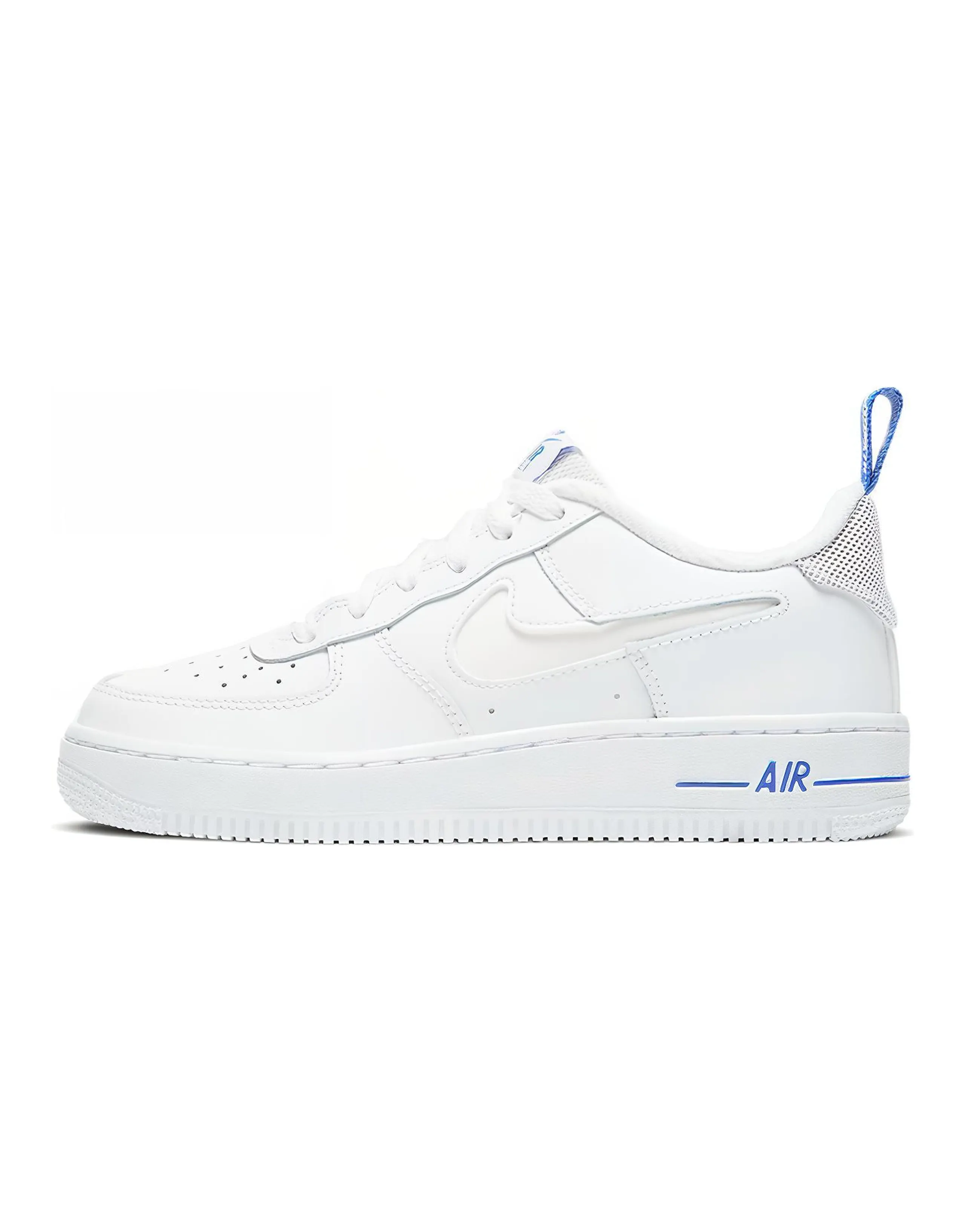 Nike Air Force 1 Low 07 LV8 White Racer Blue GS