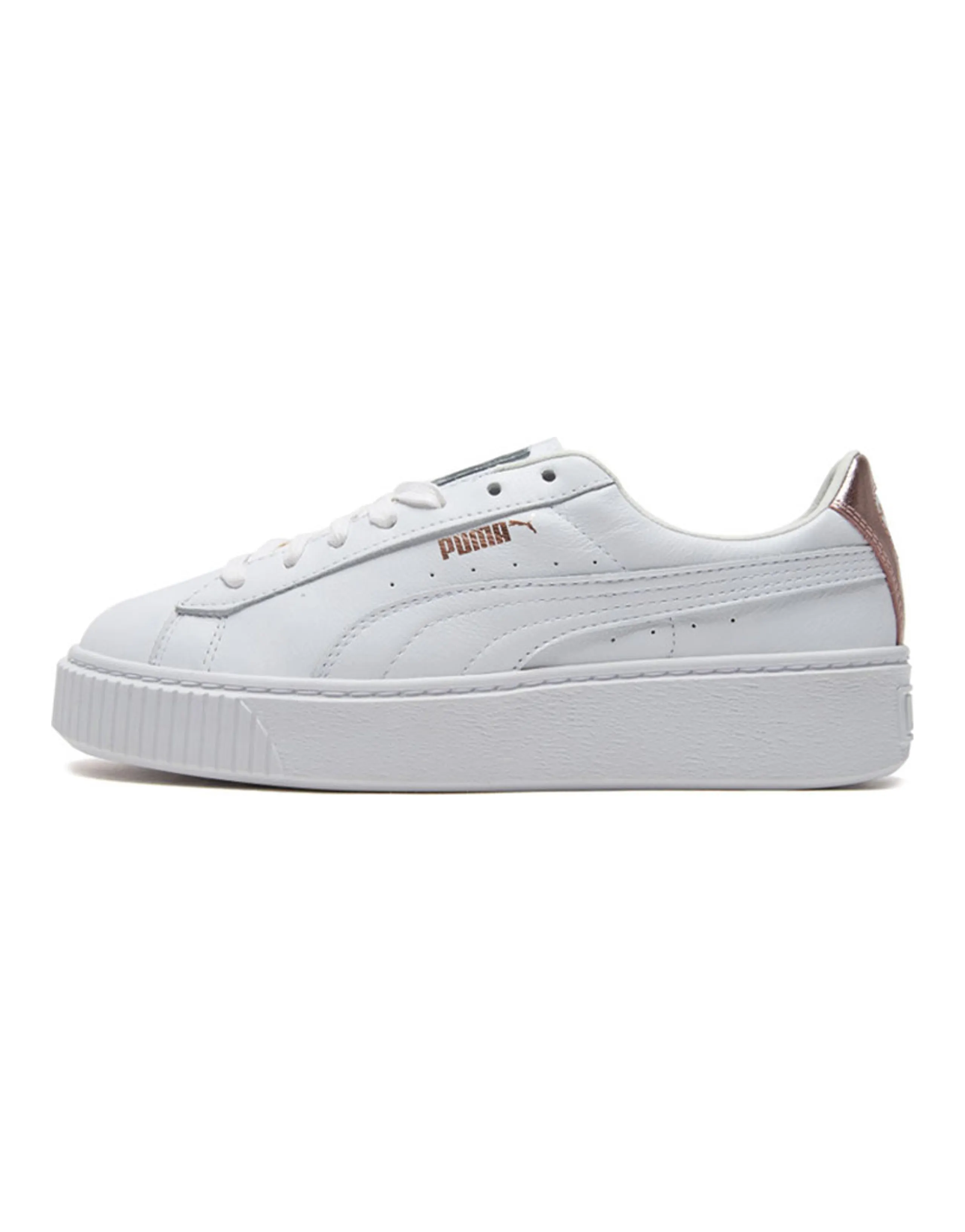 PUMA Basket Platform Rgh Rose Gold Women's