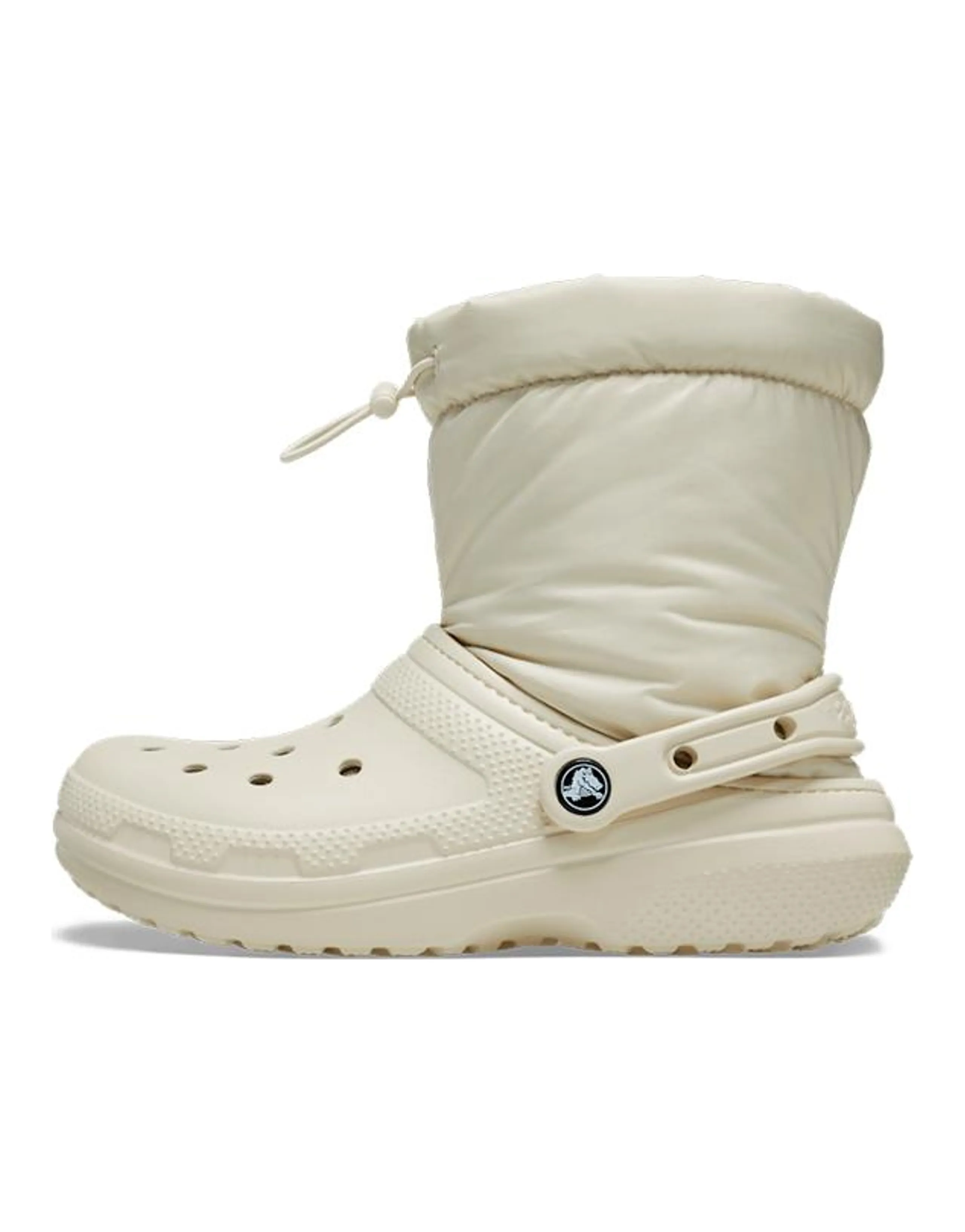 Crocs Classic Lined Neo Puff Boots 'Beige' Women's