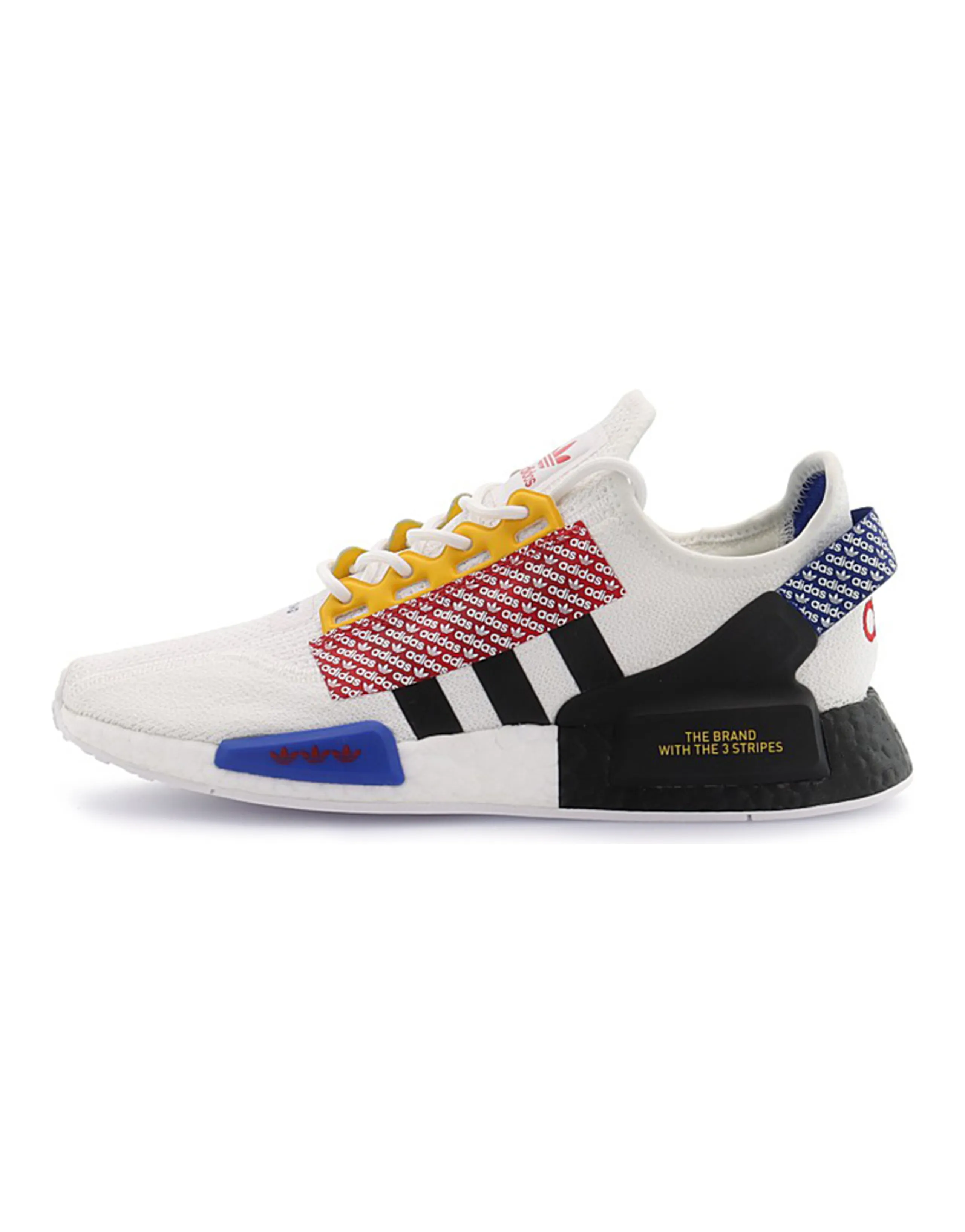 Adidas Originals Nmd R1 V2 Logo Print Cloud White Multi