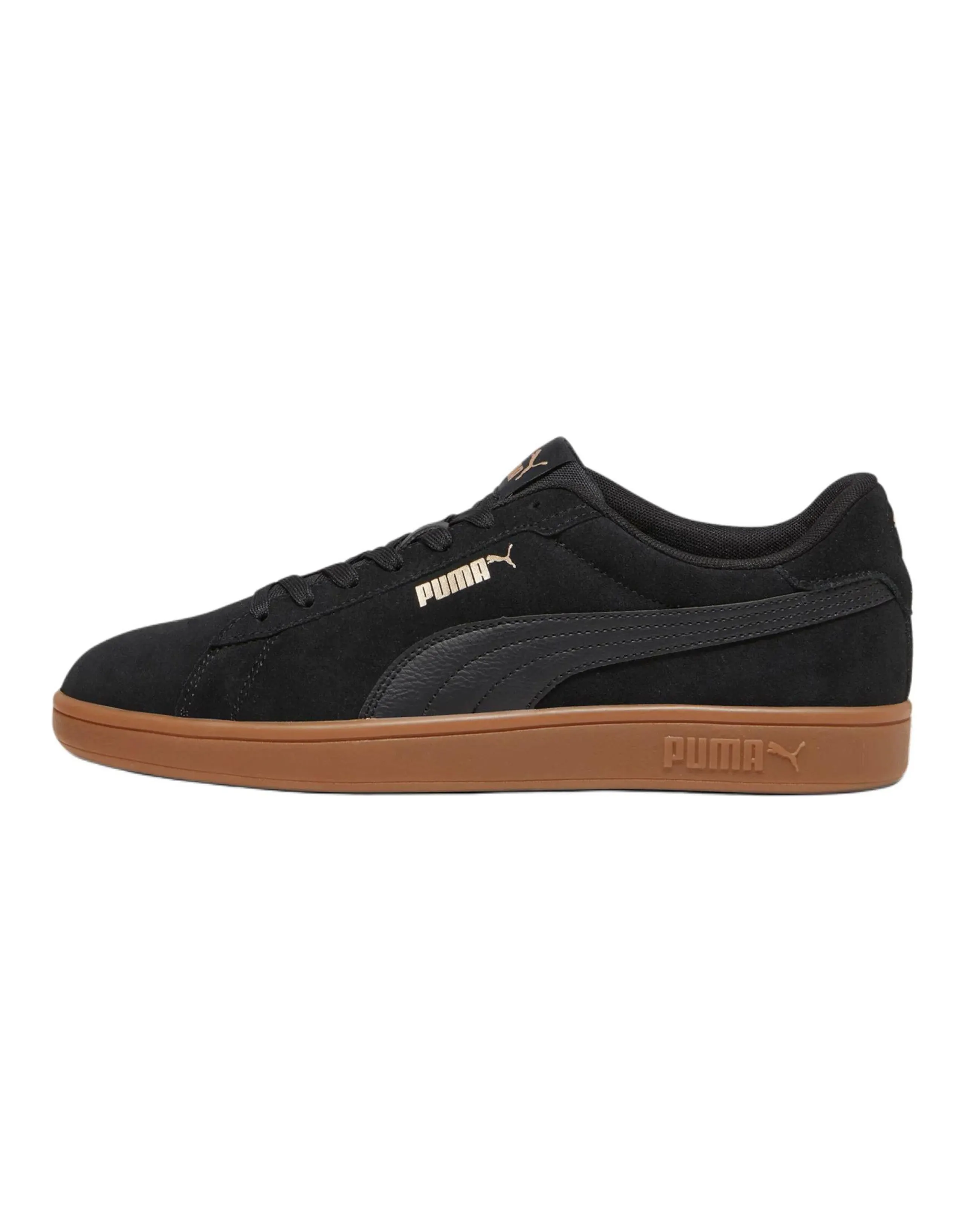 PUMA Smash 3.0 Abrasion Resistant Low top Skateboard Shoes Men's Black