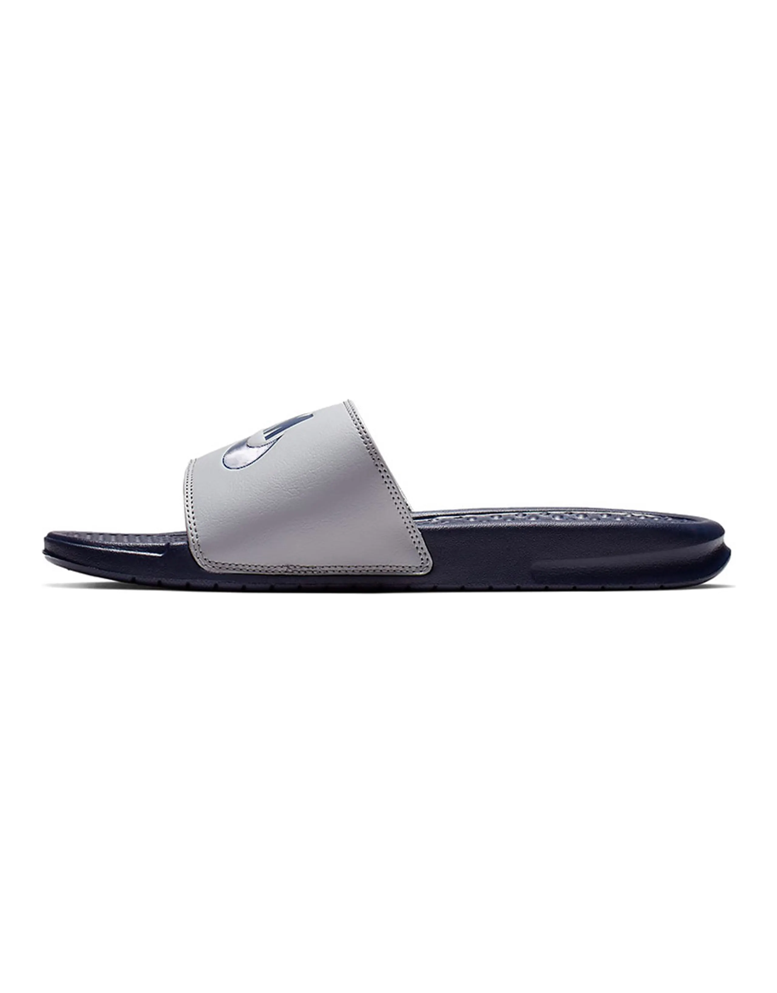 Nike Benassi Jdi Slippers Shoes Grey/Blue
