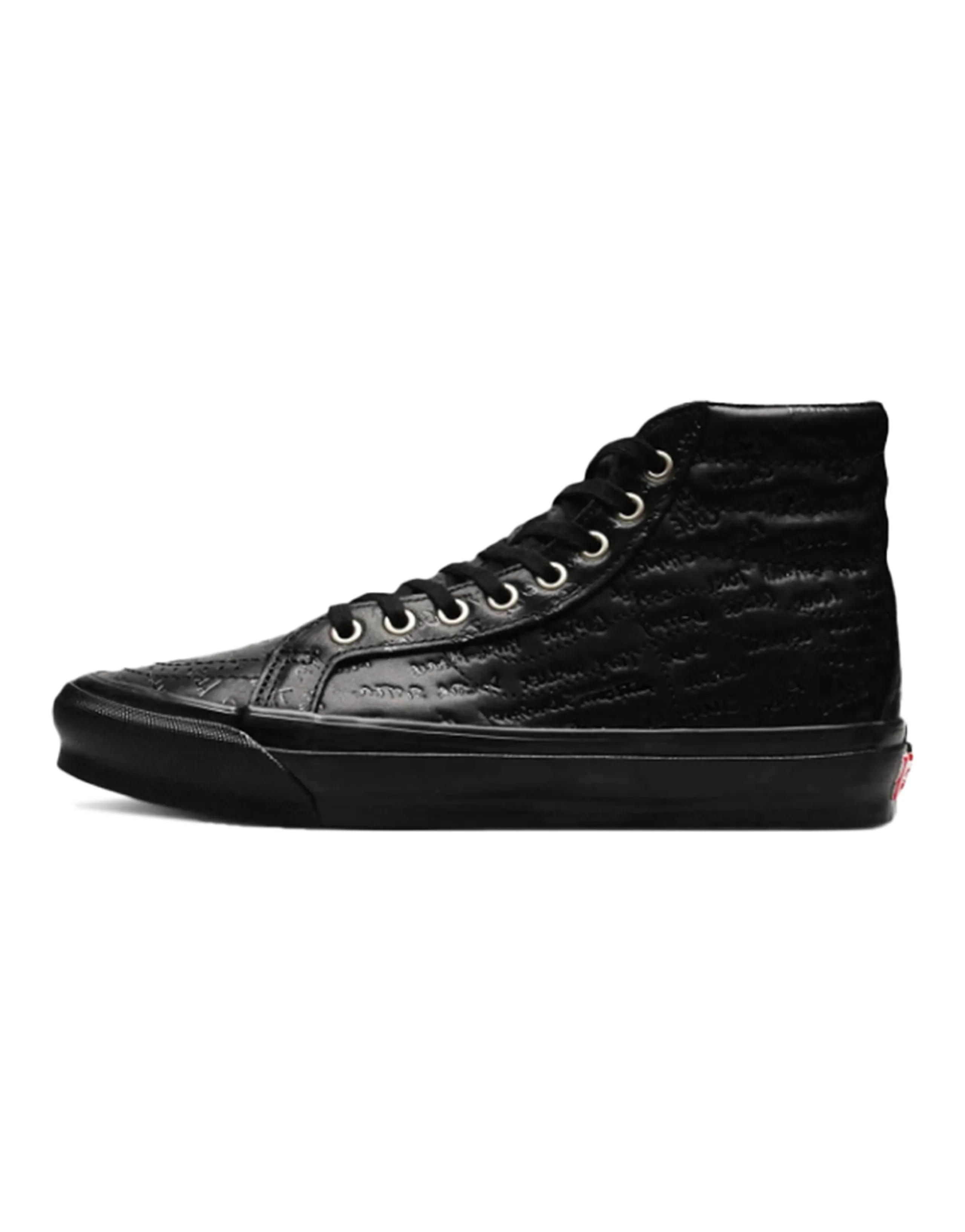 Vans Sk8 Hi Lx Jim Goldberg Black Leather