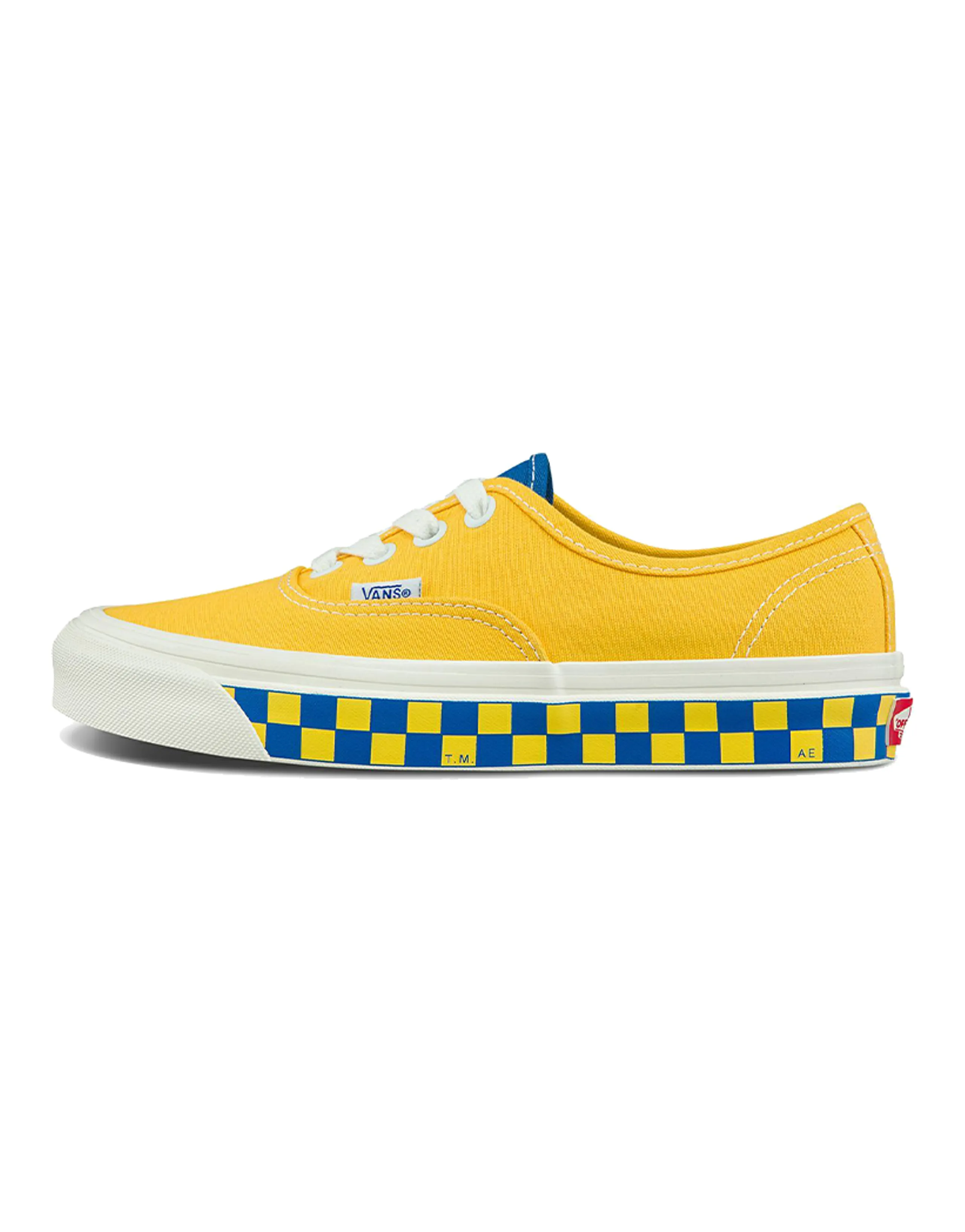 Vans Style 44 Plaid Yellow