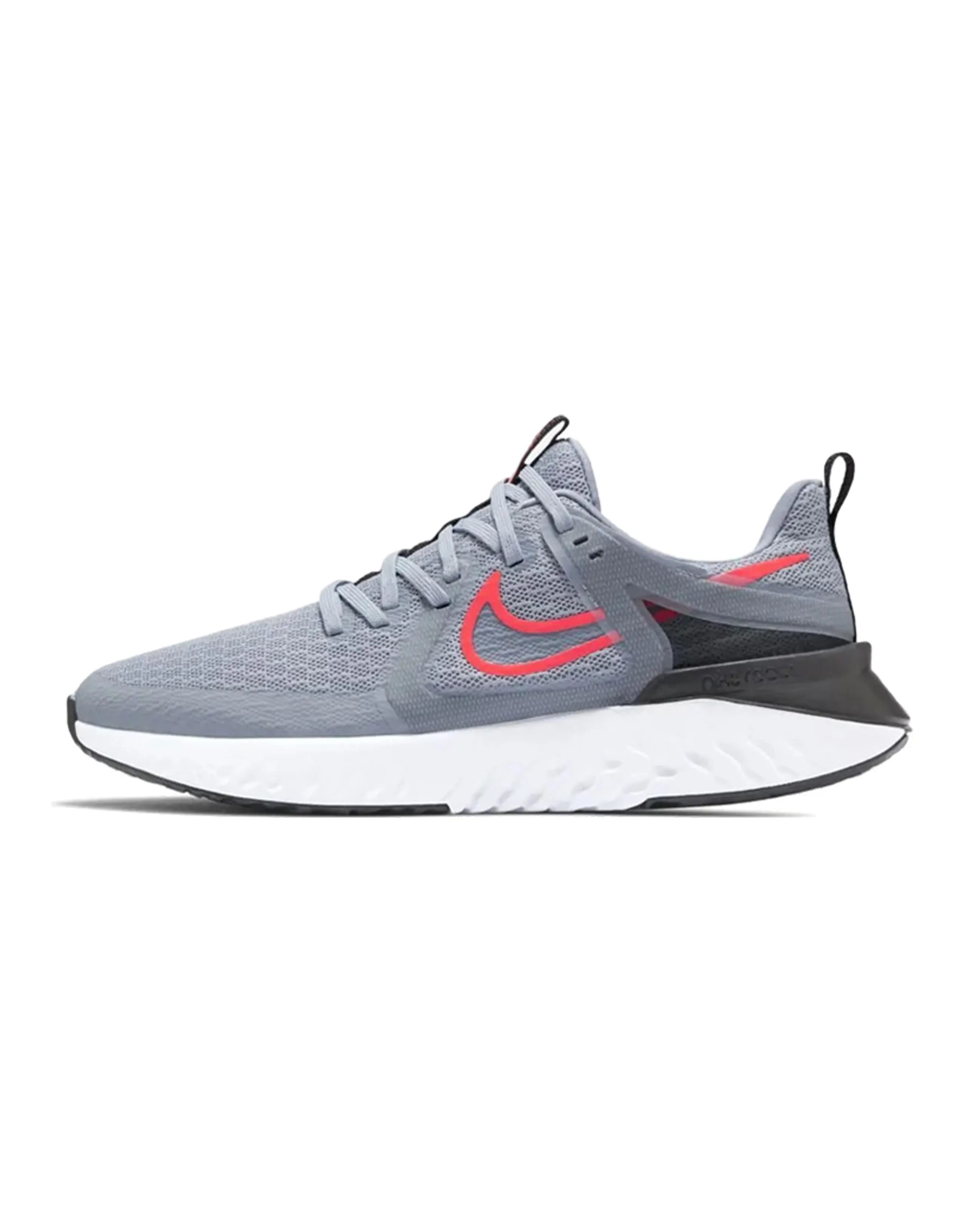 Nike Legend React 2 Obsidian Mist Laser Crimson