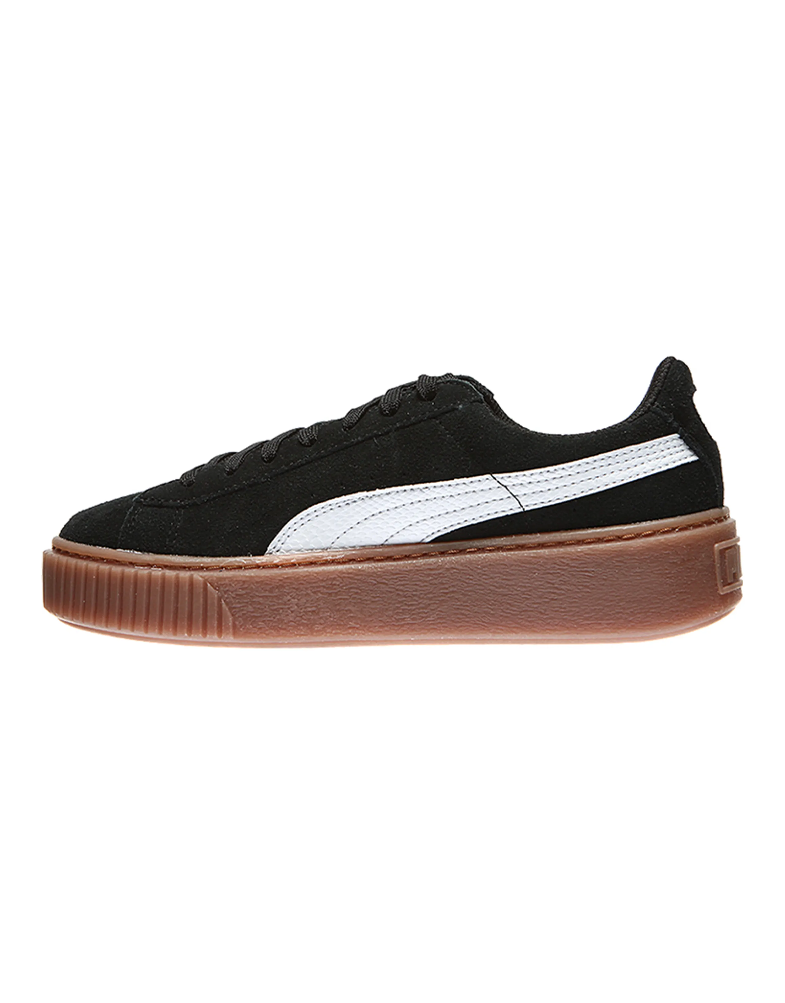 Puma Suede Platform Jr 'Snake - Black Gum'