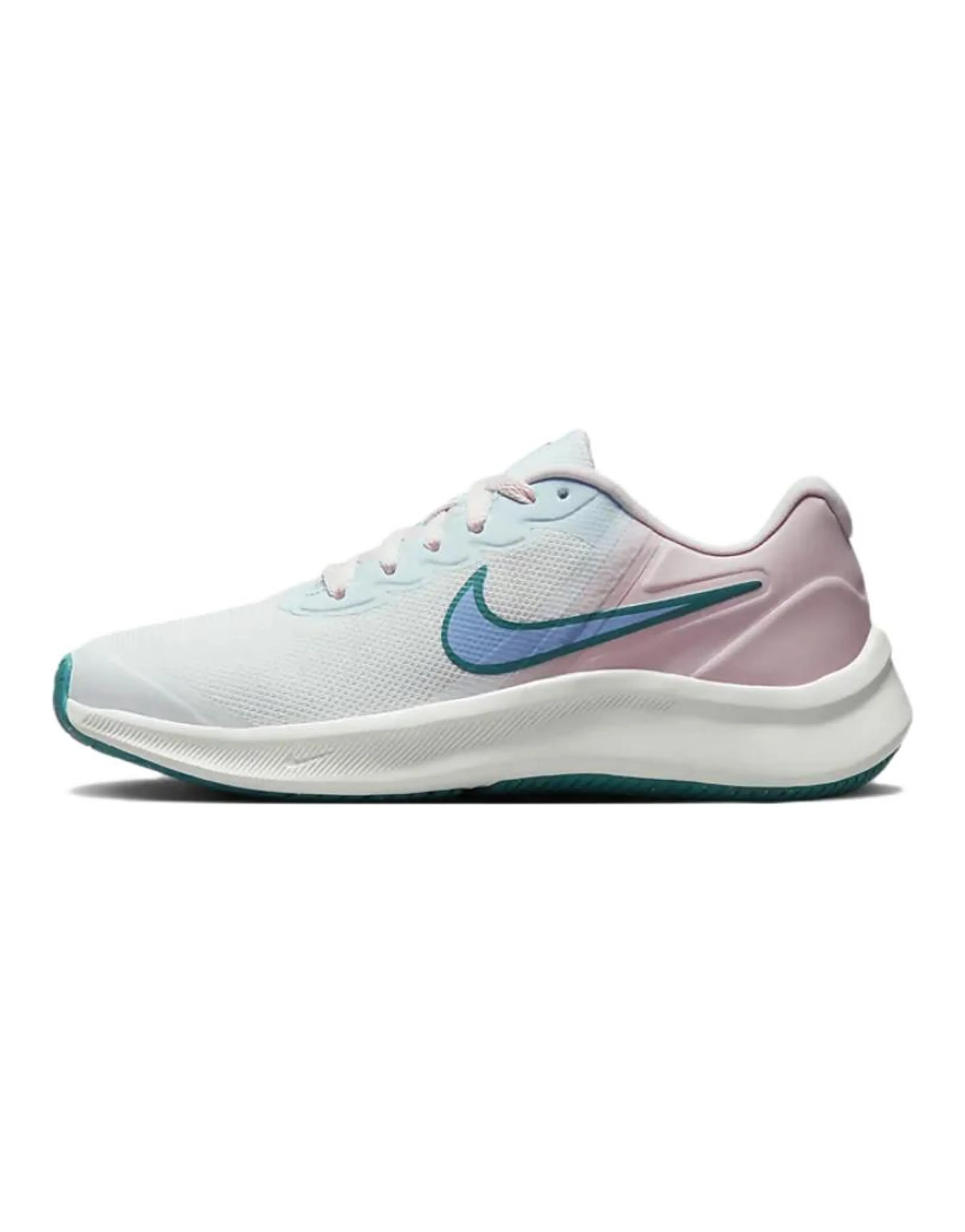Nike Star Runner 3 GS 'White Pink Mineral Teal'