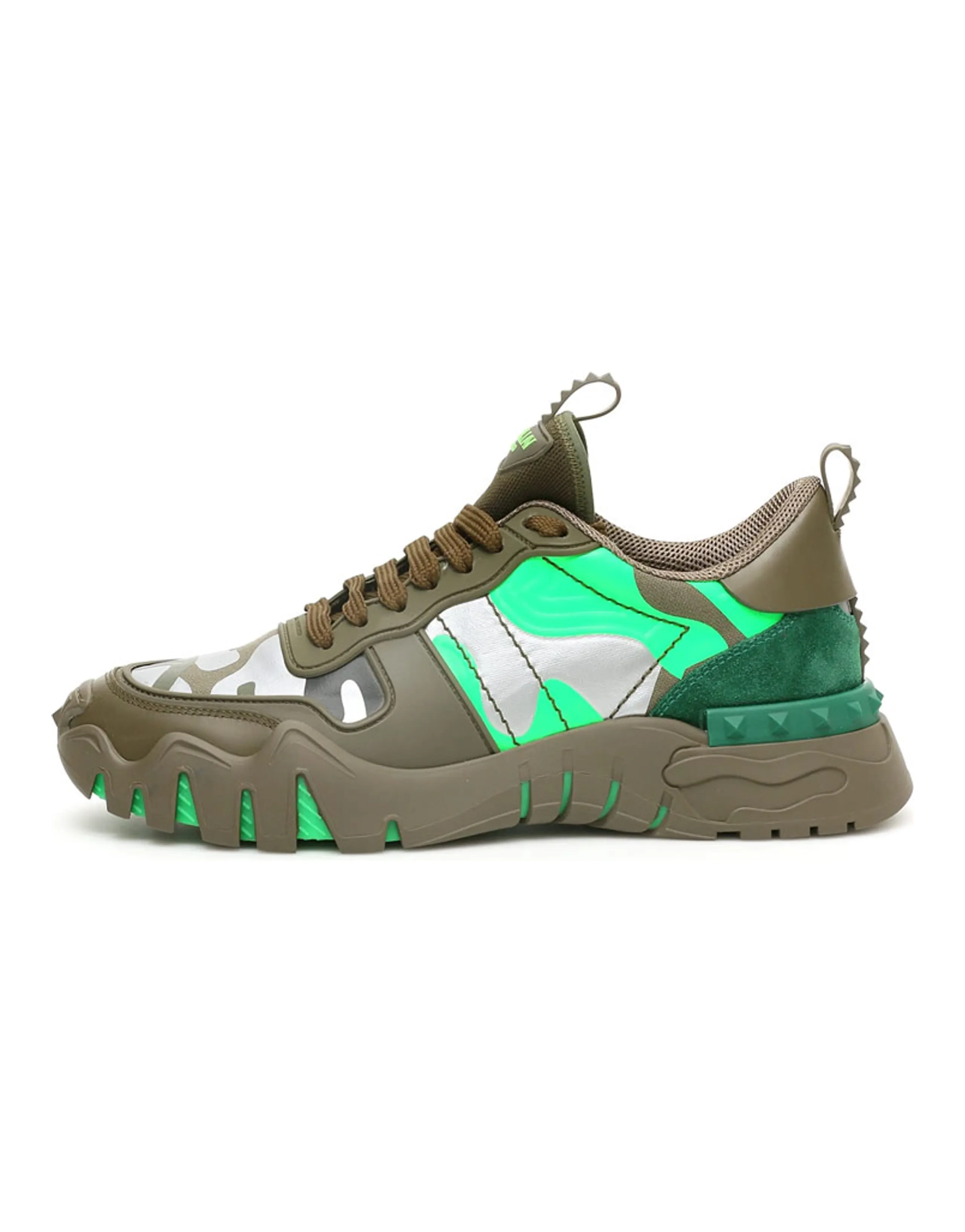 Valentino Rockrunner Camo Plus 'Military Neon Green'