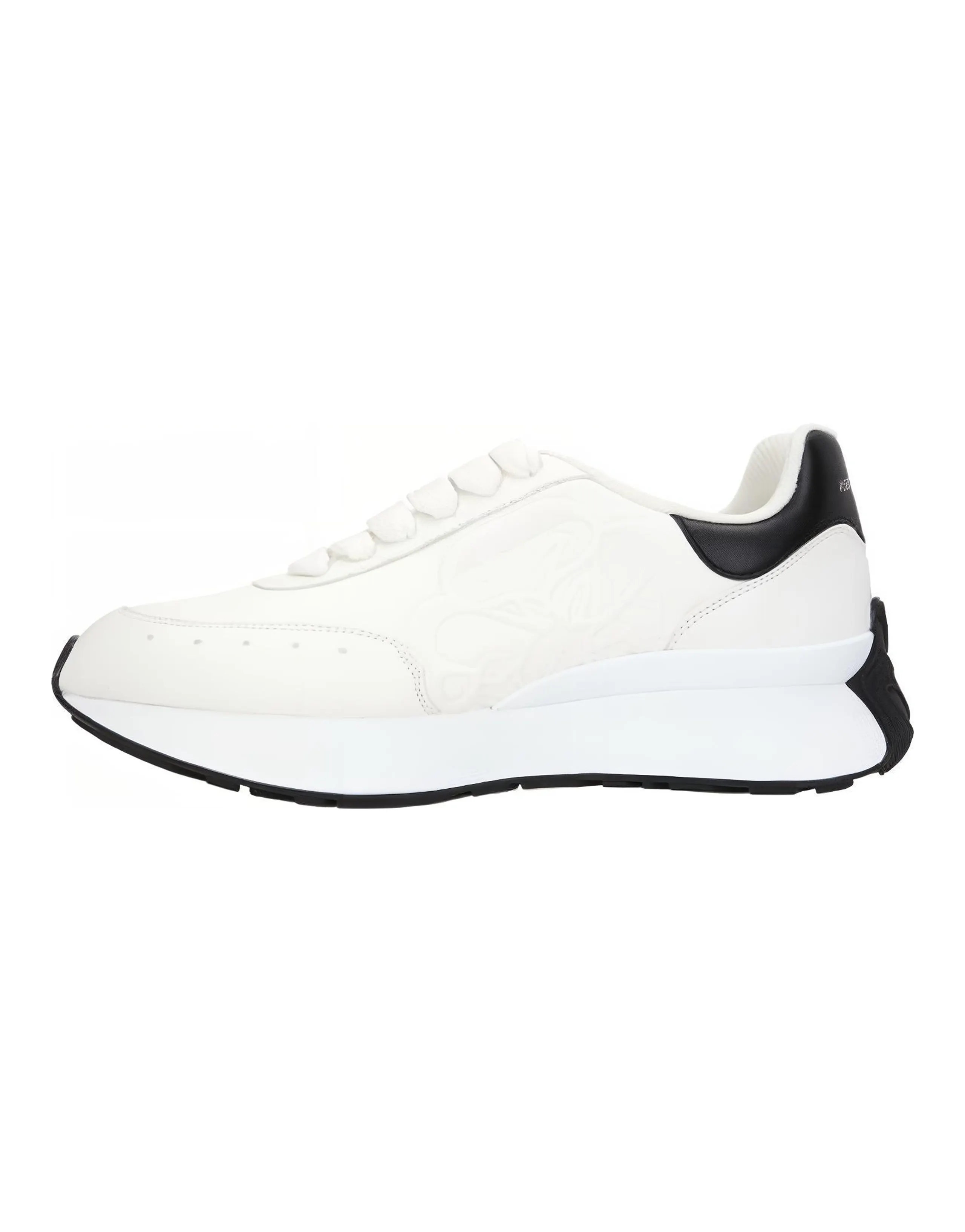Alexander McQueen Sprint Runner White Black Women's
