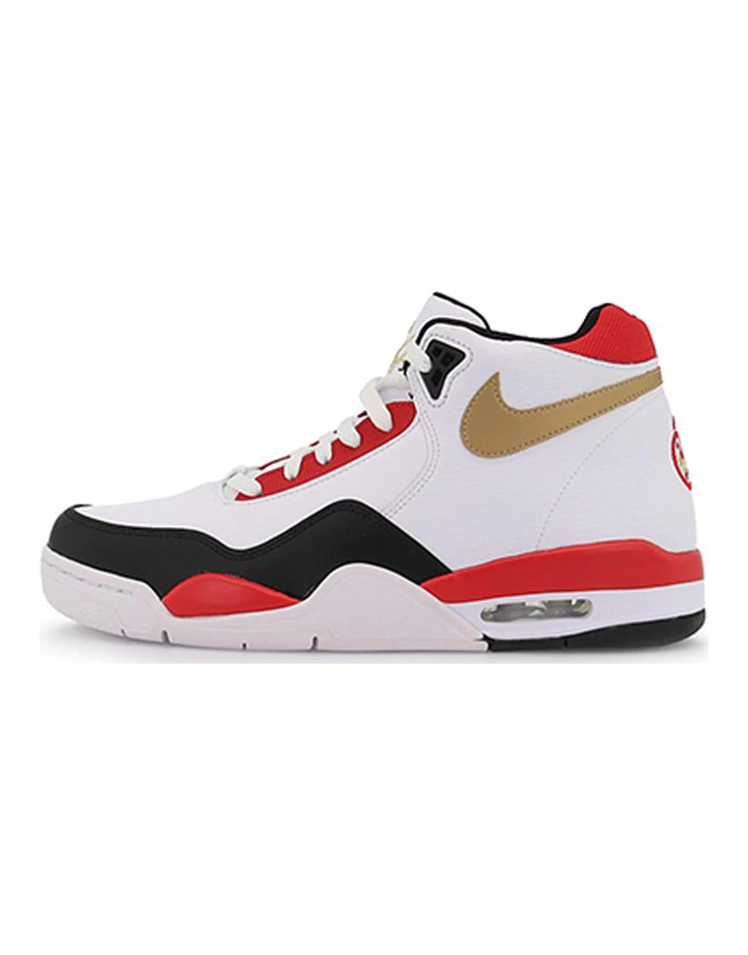 Nike Flight Legacy White Red Black