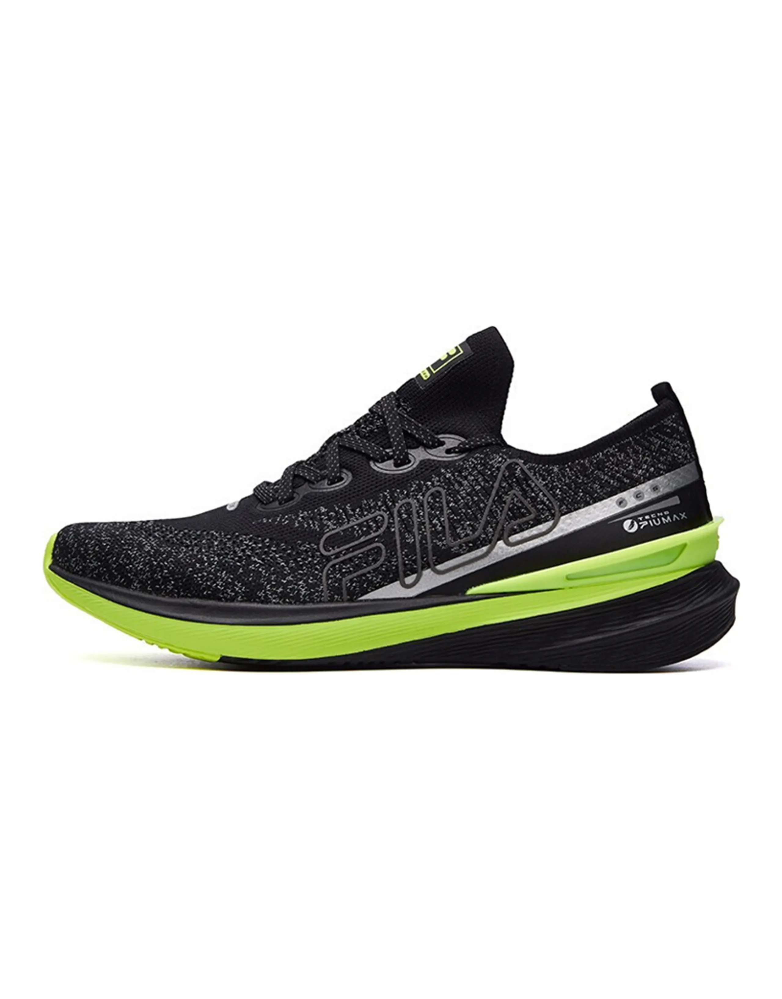 FILA Athletics Low-Top Running Shoes Men's Ink Silver
