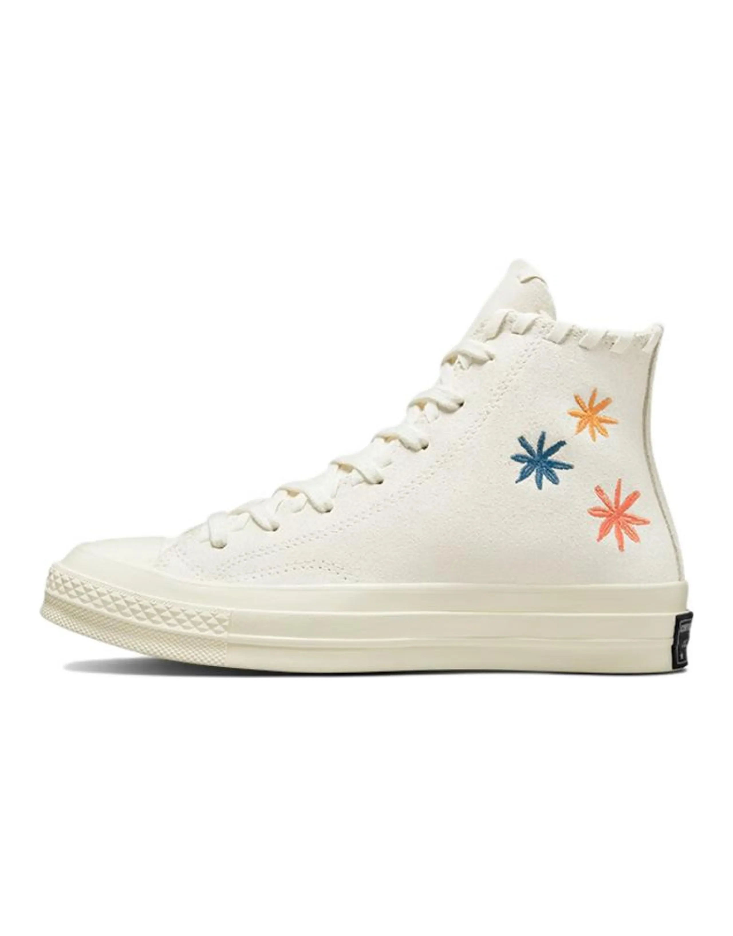 Chuck 70 Women's Converse High 'Embroidered Floral Egret' Women's