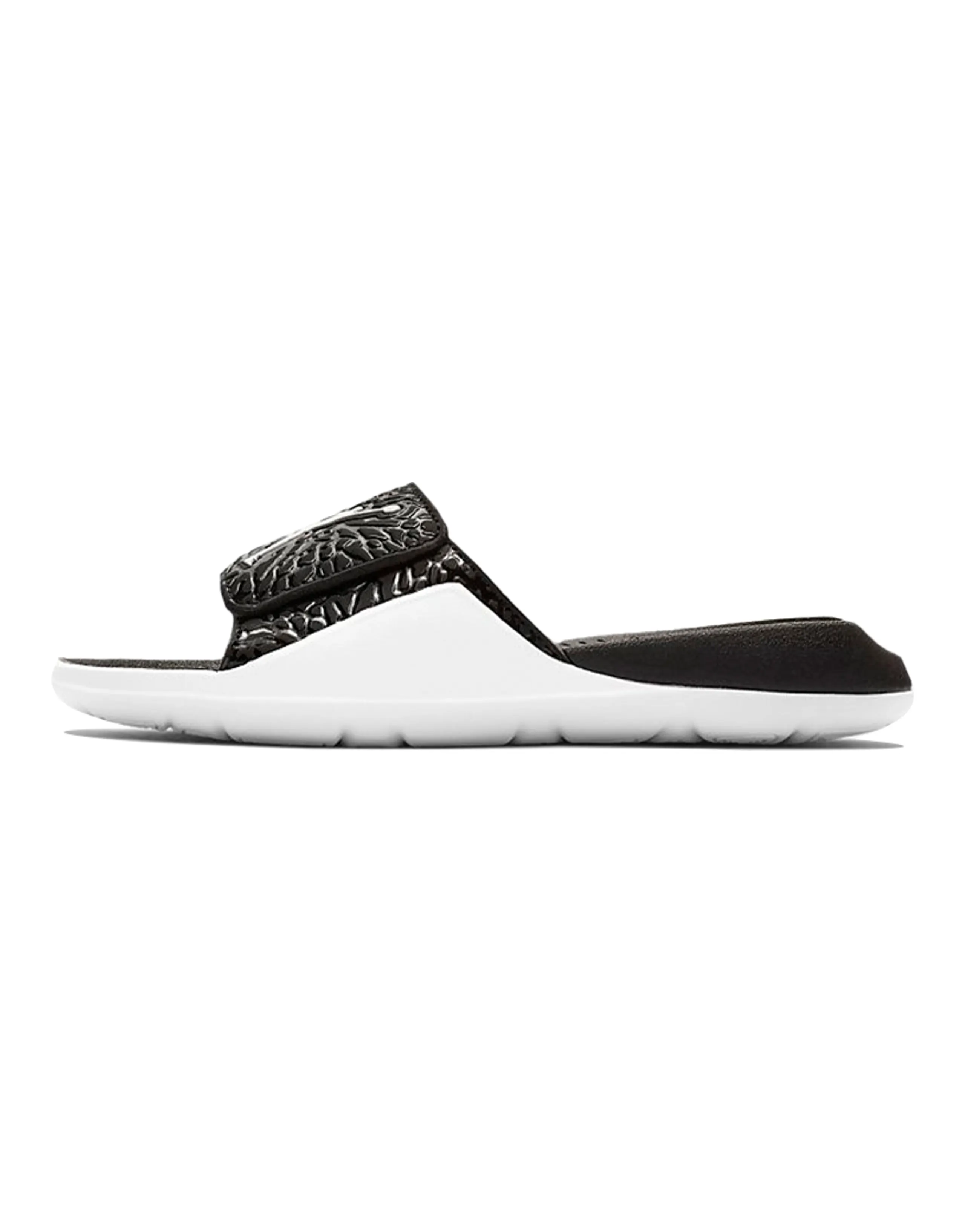 Jordan Hydro 7 V2 Kids' Slippers Black White Teenagers