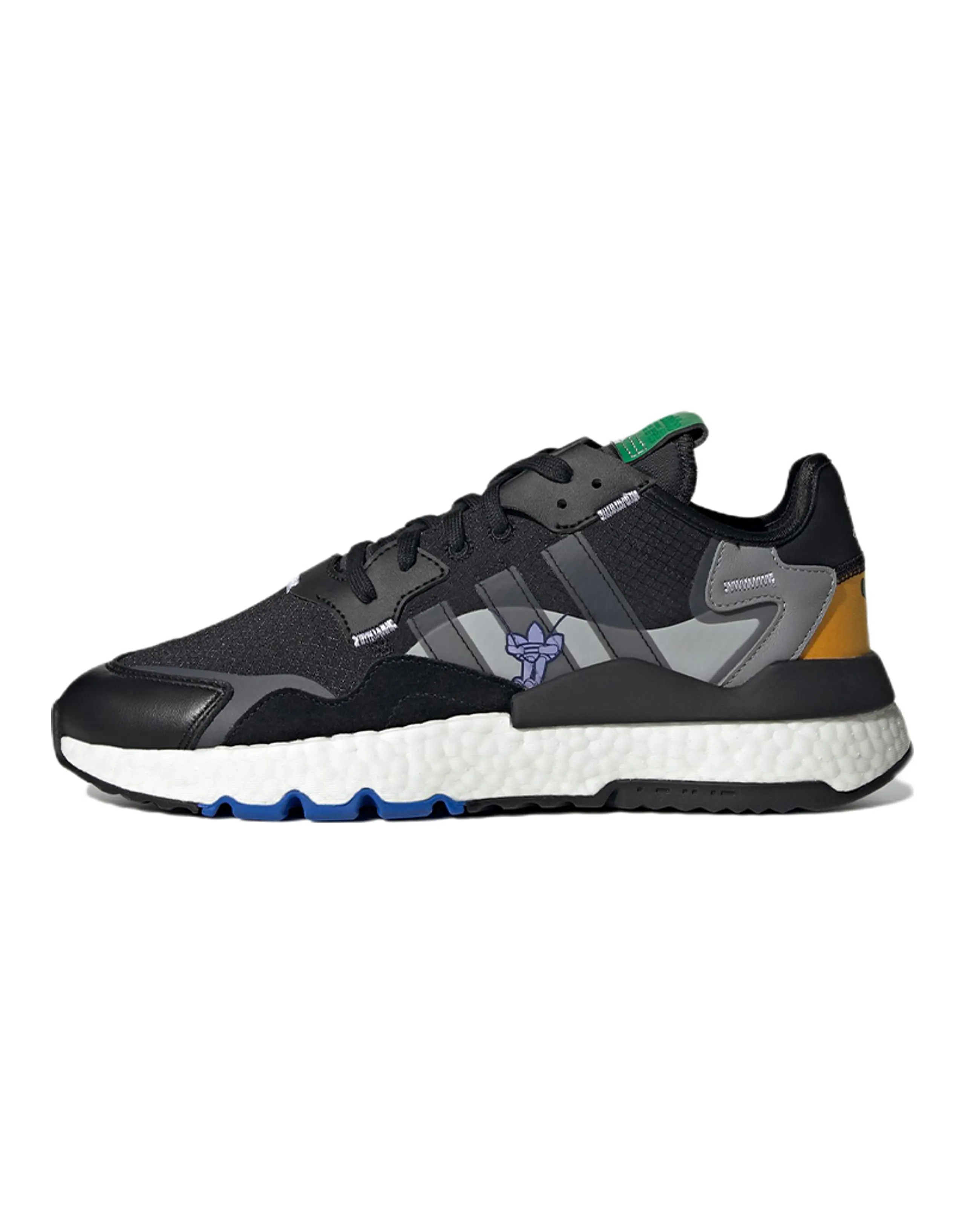 Adidas Originals Nite Jogger 'Black Grey Orange Green'