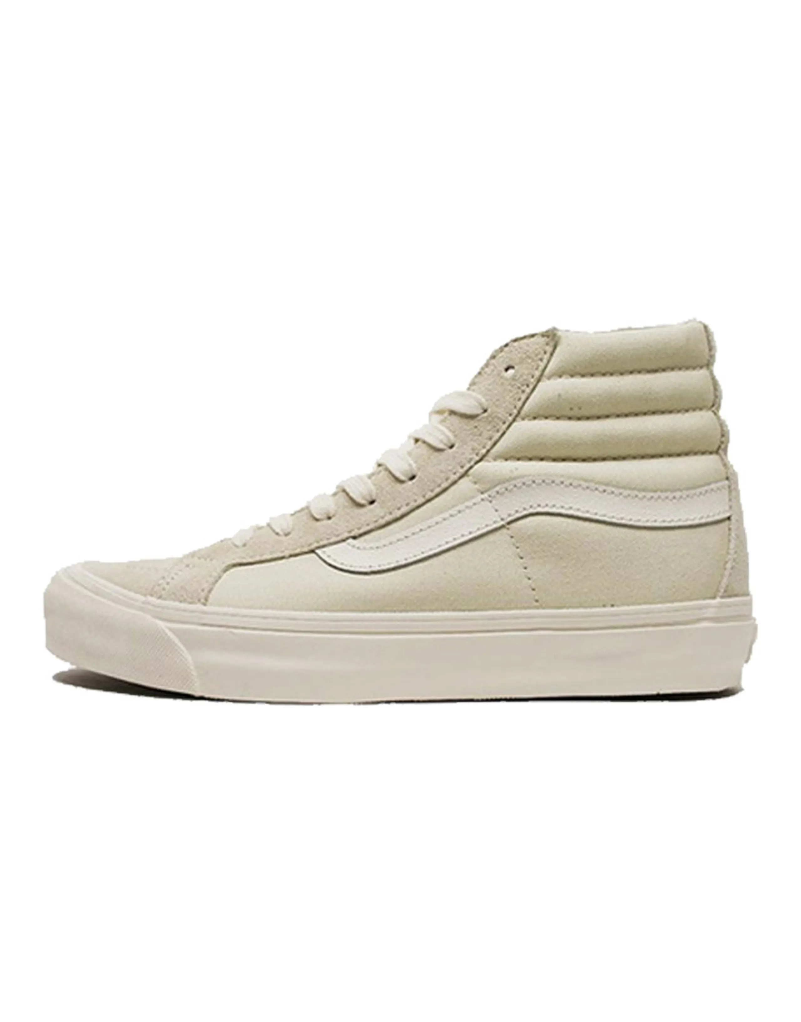 Sk8 Vans Hi Lx Suede Canvas 'Pearl Marshmallow'
