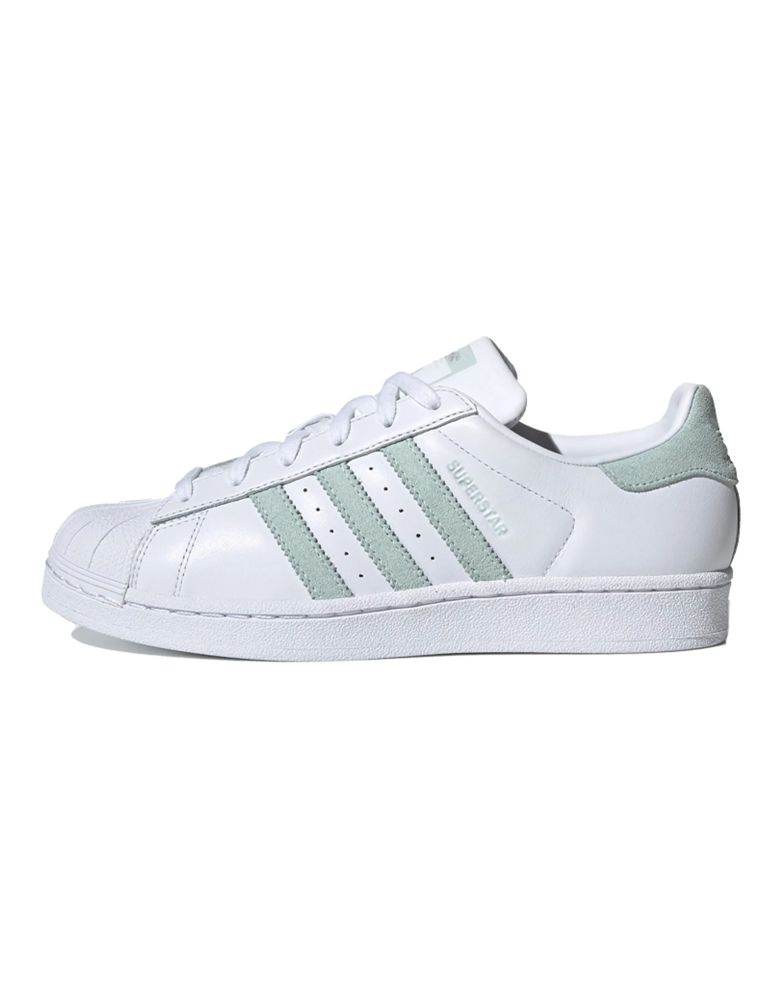 Adidas Originals Superstar 'White Vapour Green' Women's