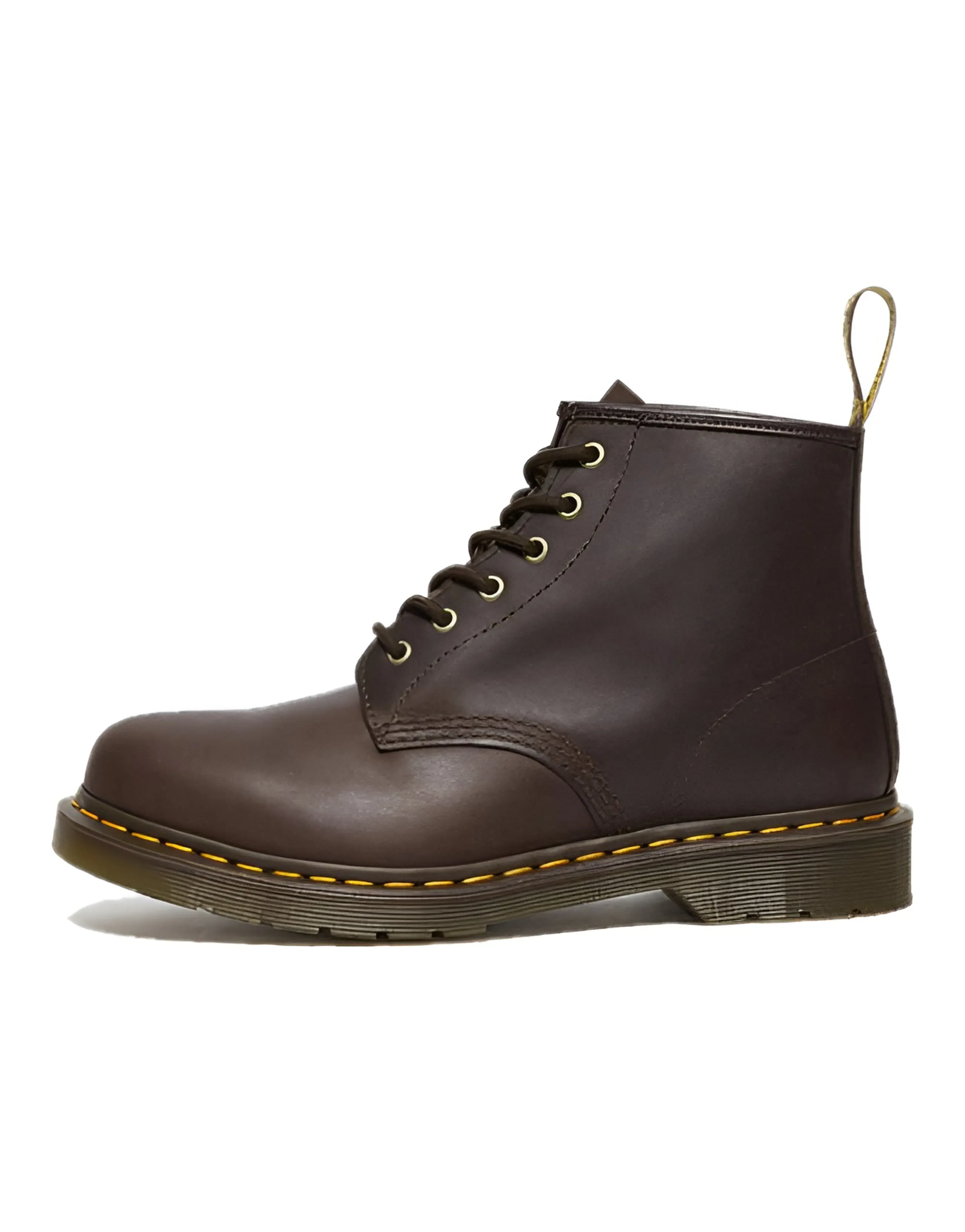 Dr.Martens 101 Crazy Horse Leather Ankle Boots 'Dark Brown'