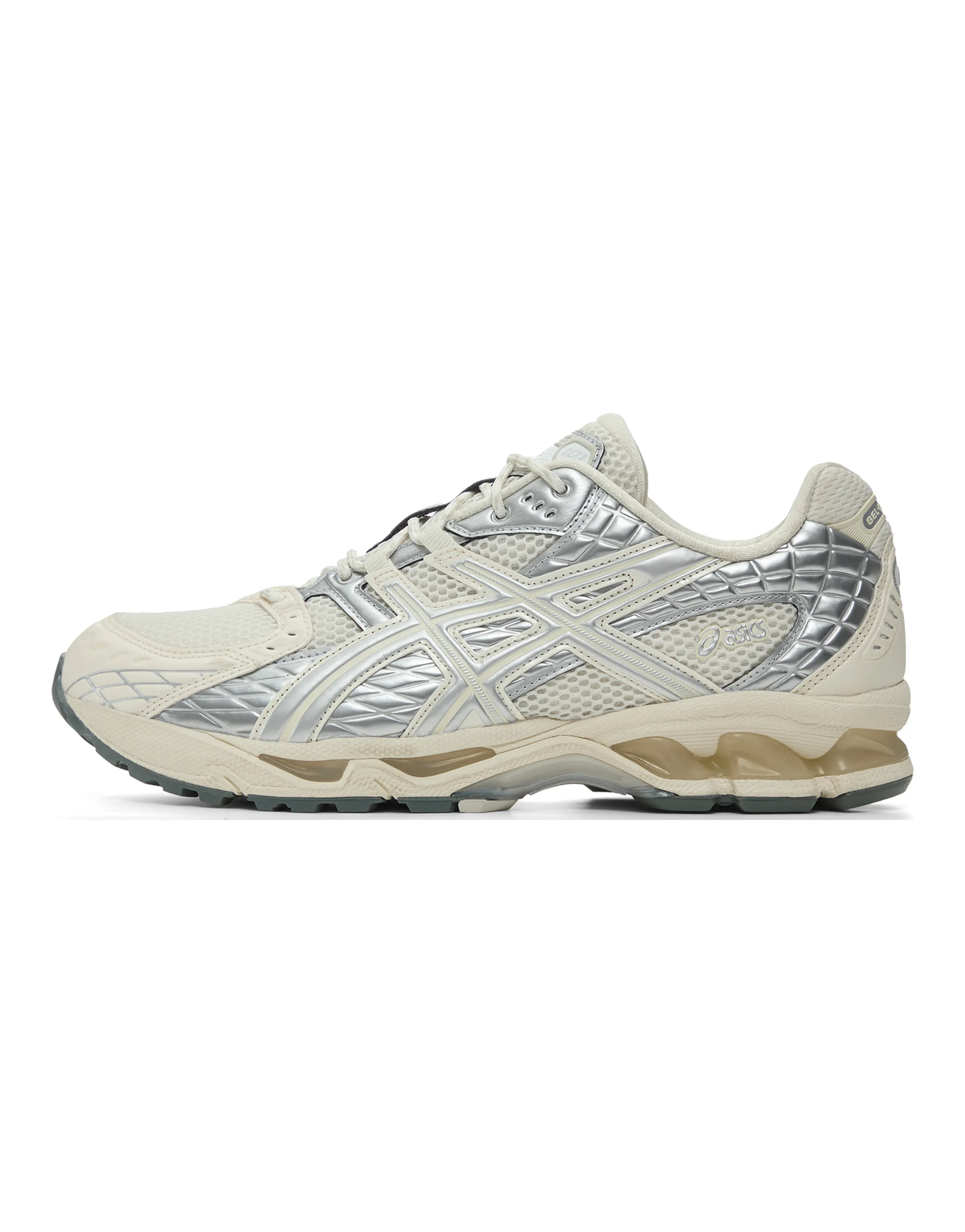 ASICS GEL-Nimbus 10.1 Winter Treasure Staple Future Yin Yang Colorway Trendy Versatile Cushion Support Low-Top Casual Shoes Unisex Cream Silver