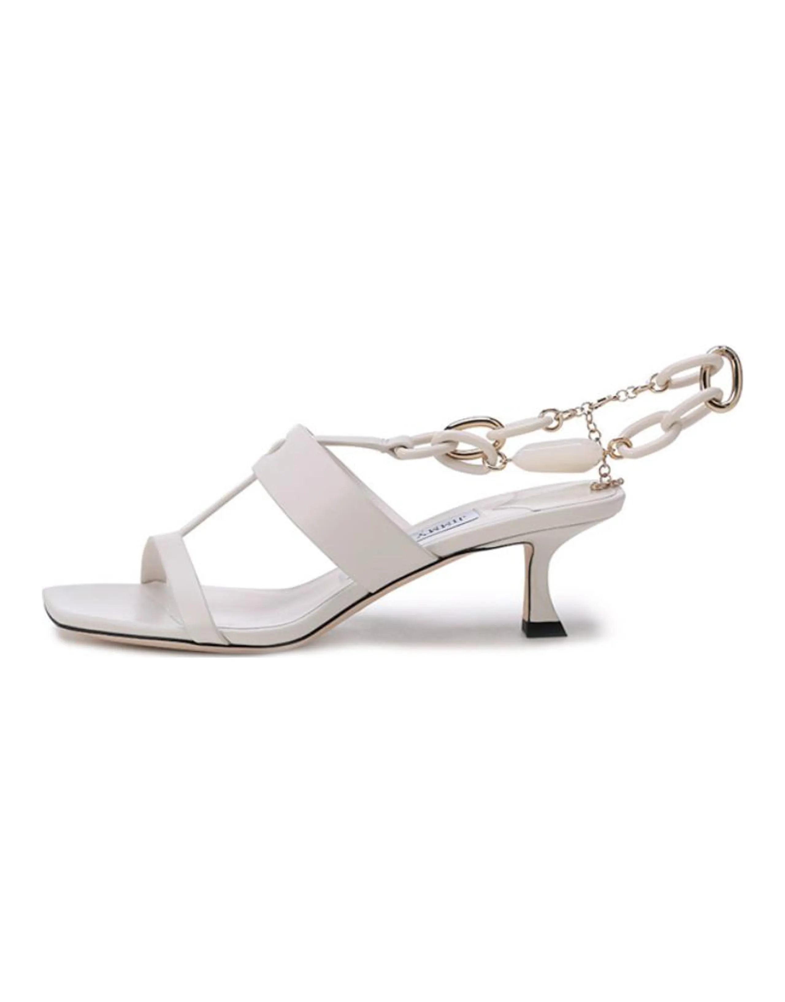 Jimmy Choo Comfort Casual Thong Sandals Women's Cream