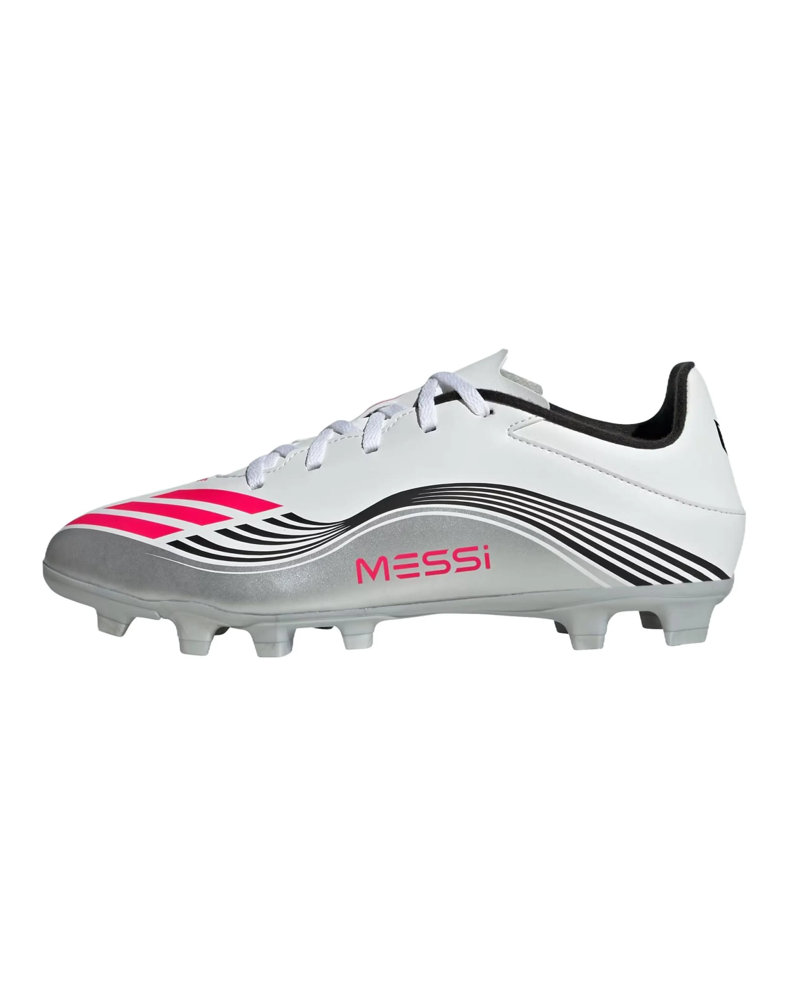 adidas F50 CLUB Versatile Comfortable Wear-Resistant Soccer Cleats Men's Silver White