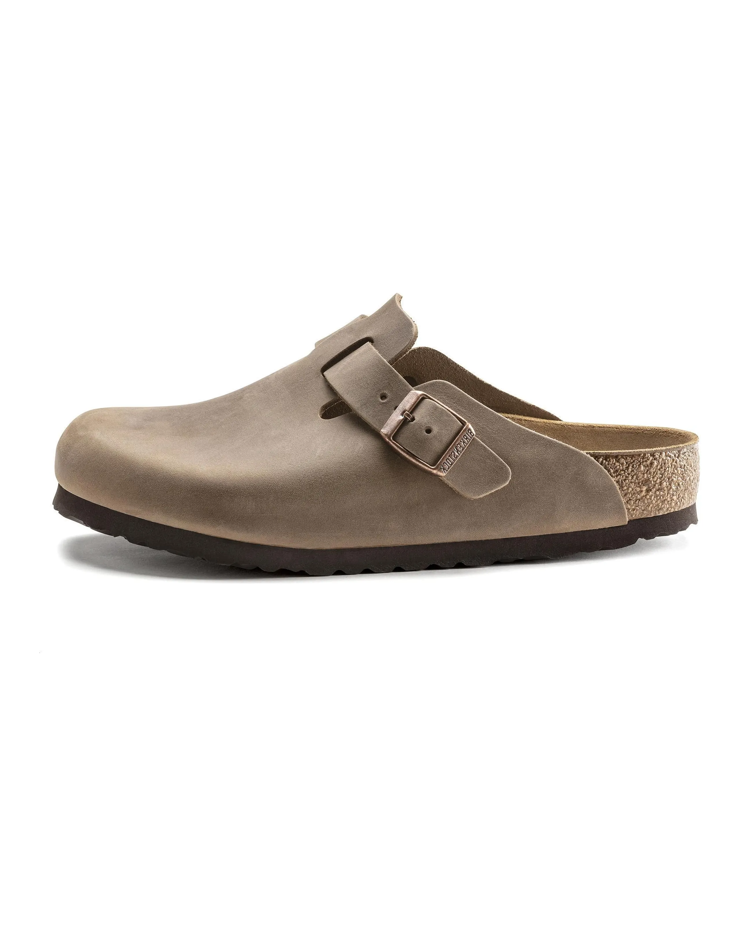 Boston Birkenstock Oiled Leather 'Tobacco'
