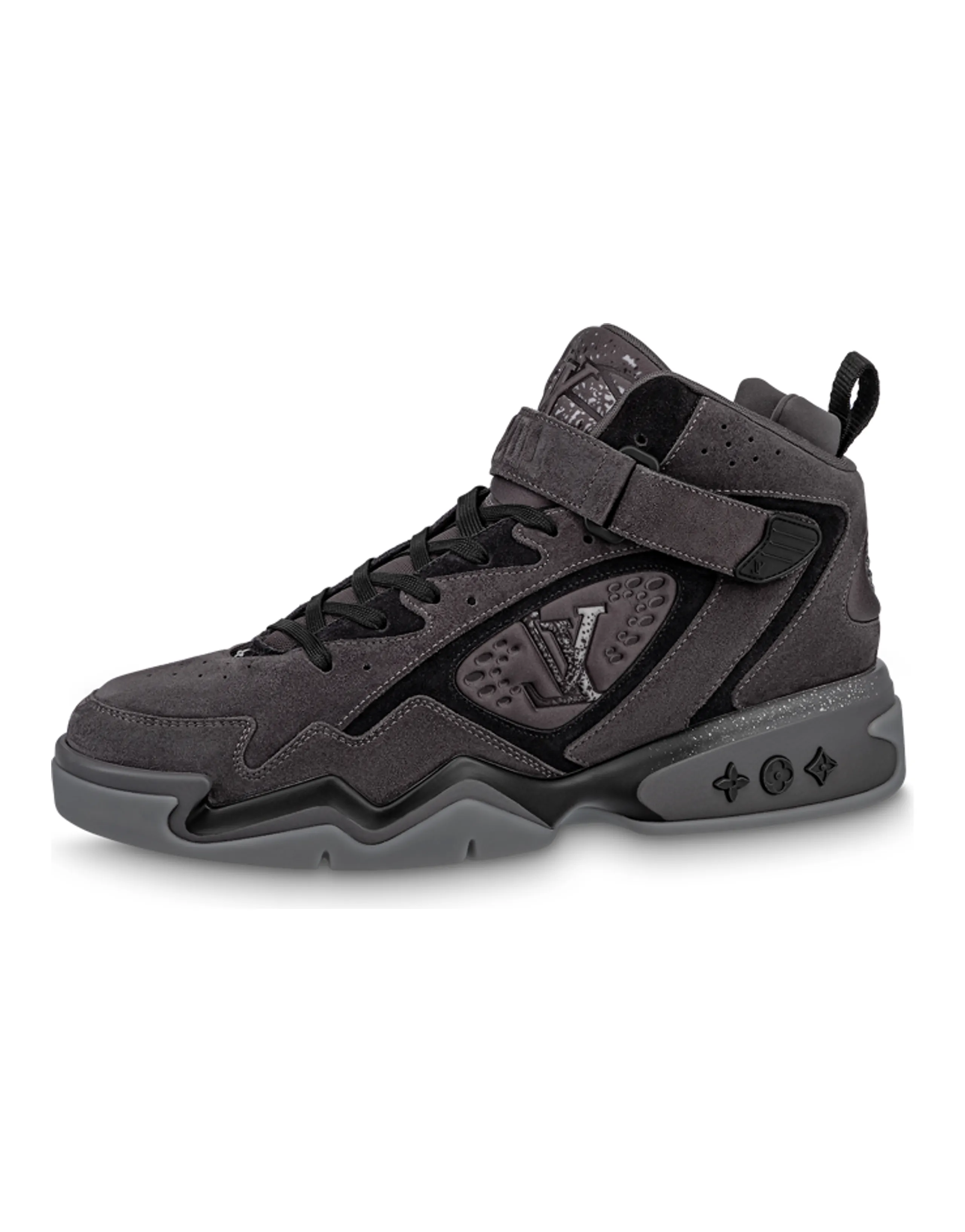 LOUIS VUITTON Trainer 2 Ankle Sneakers 'Grey'