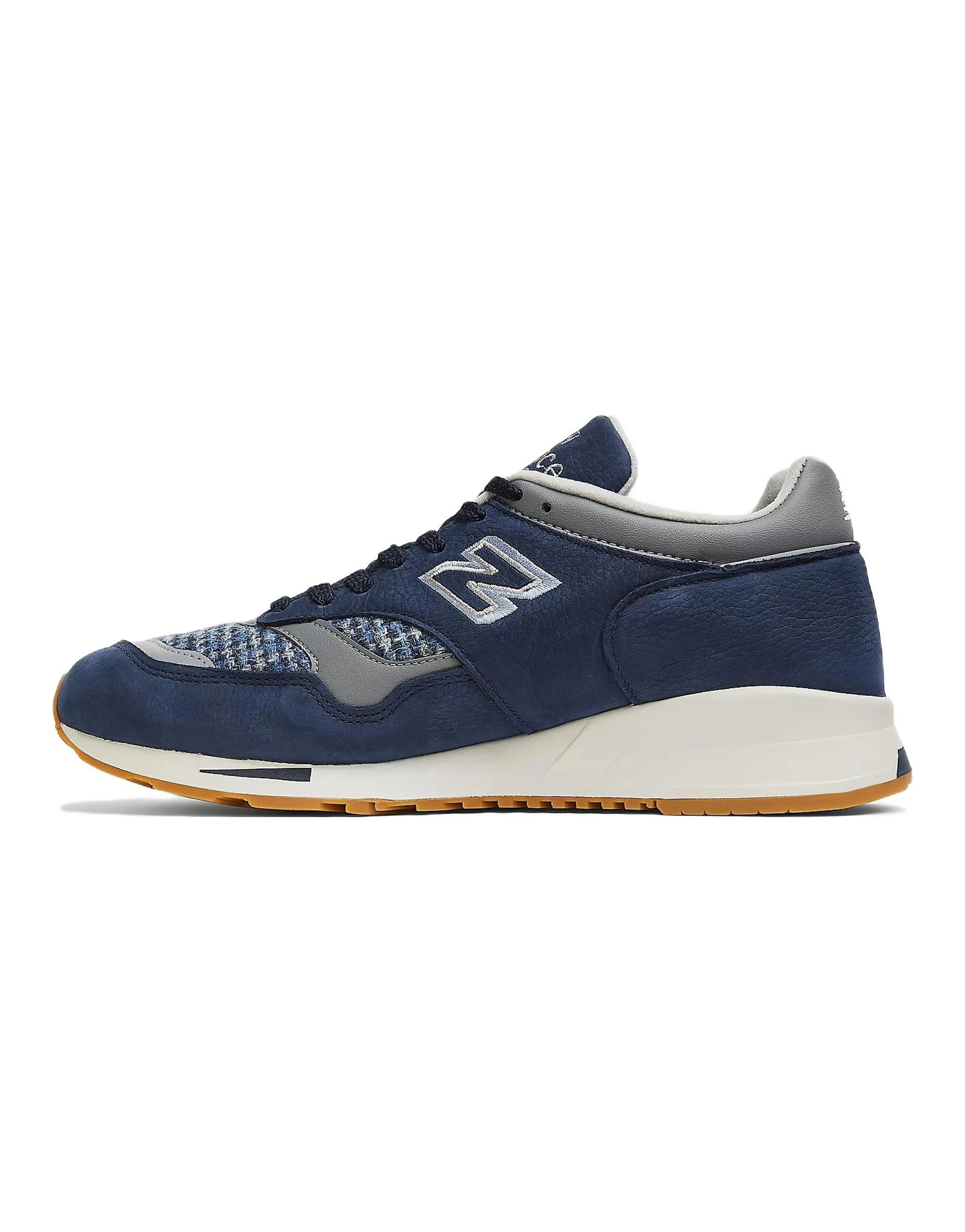 New Balance 1500 MiUK Navy Grey Harris Tweed