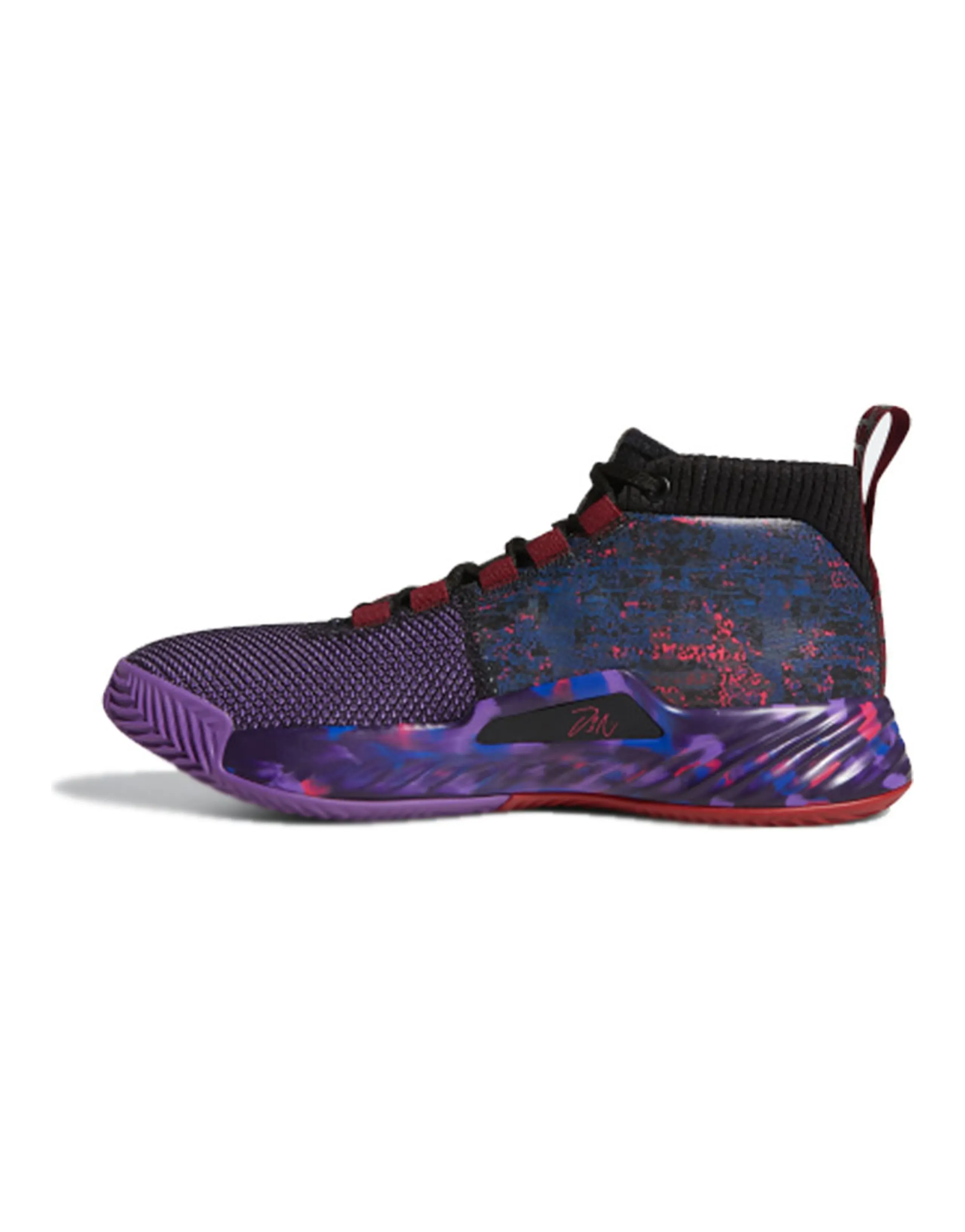 Adidas Dame 5 Lillard Basketball 'Cblack Cburgu Scarle'