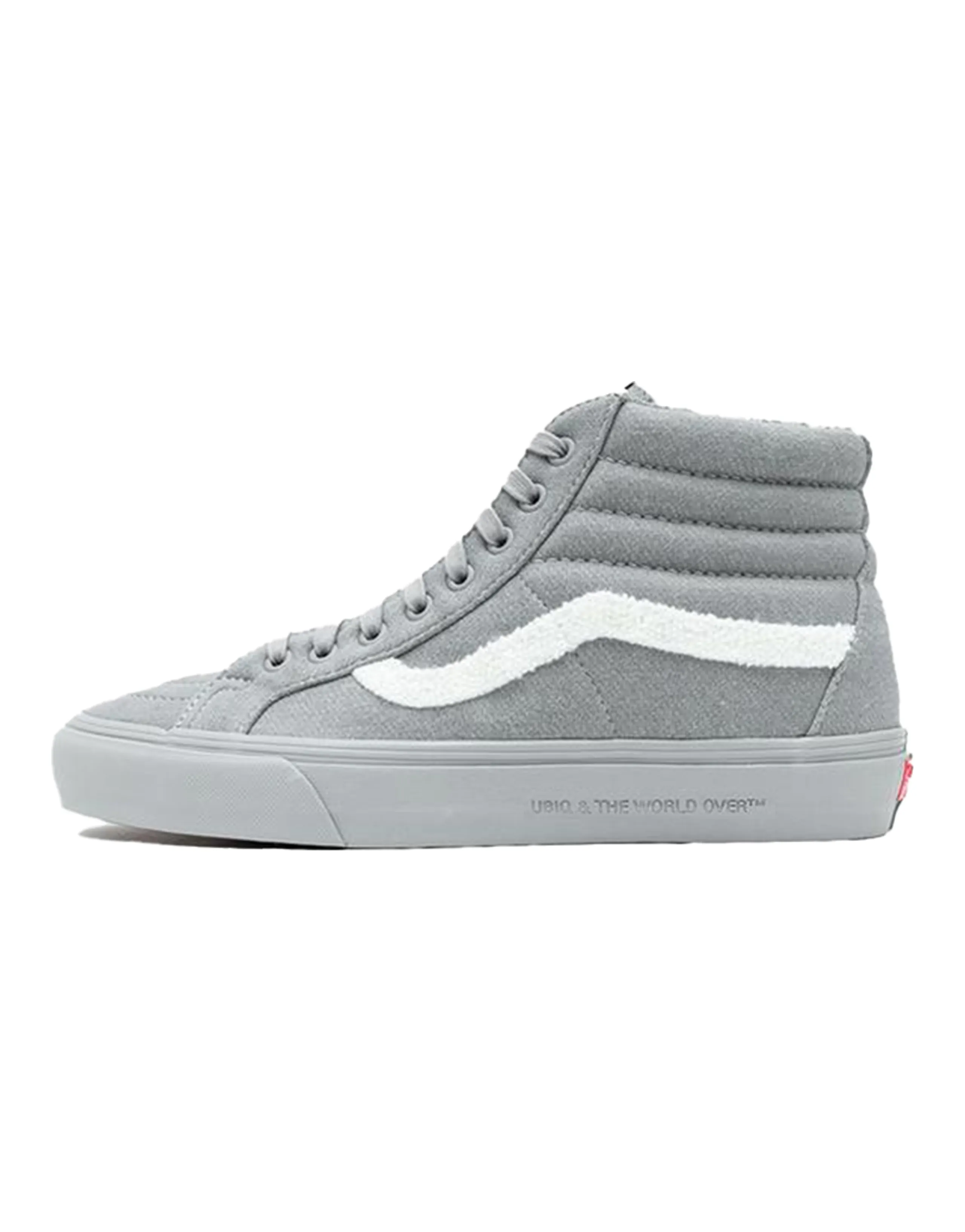 Vans Ubiq X Vans SK8 HI Crossover Classic Casual Skateboarding Shoes Gray