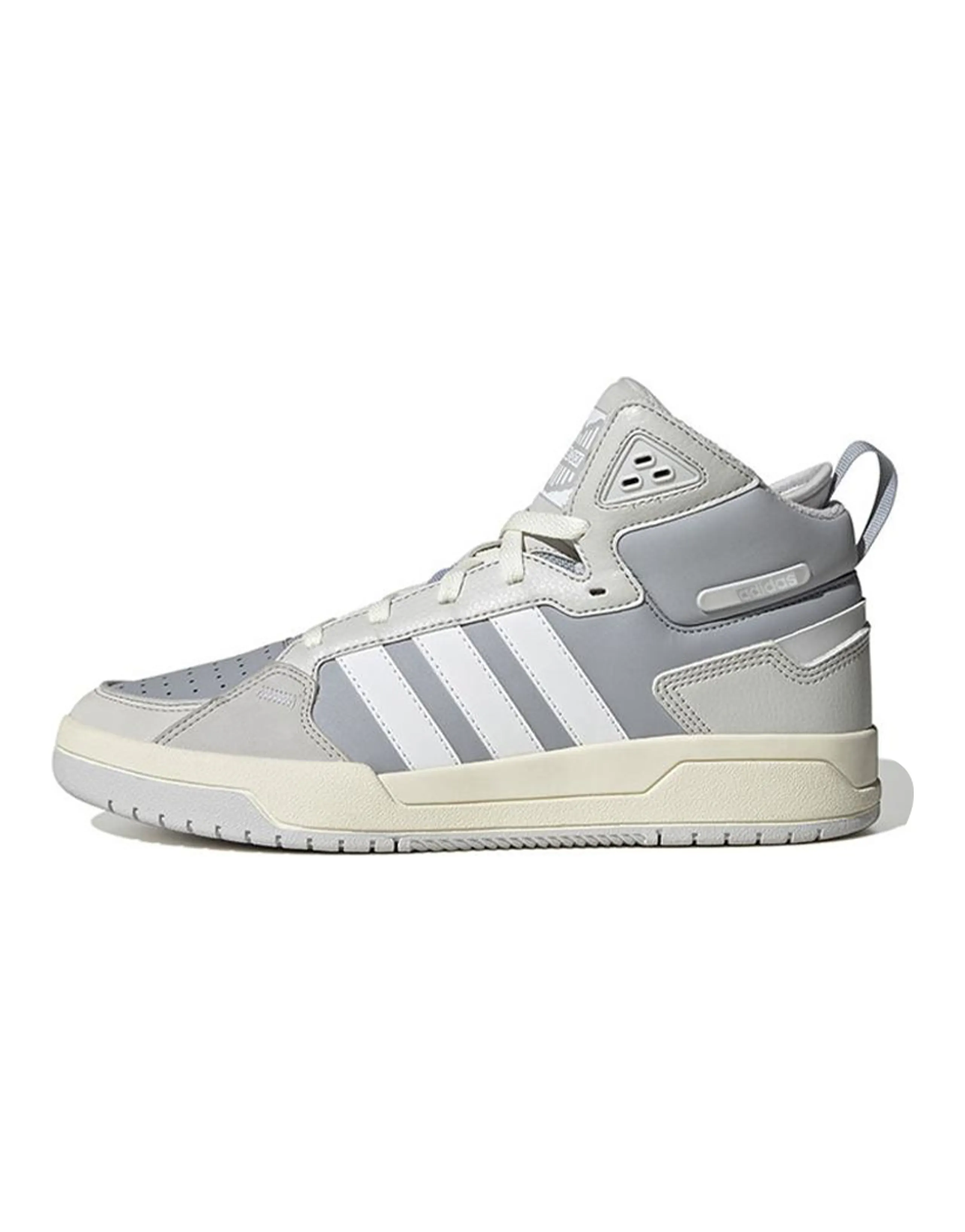 100DB Adidas Neo Mid 'Pure Grey'