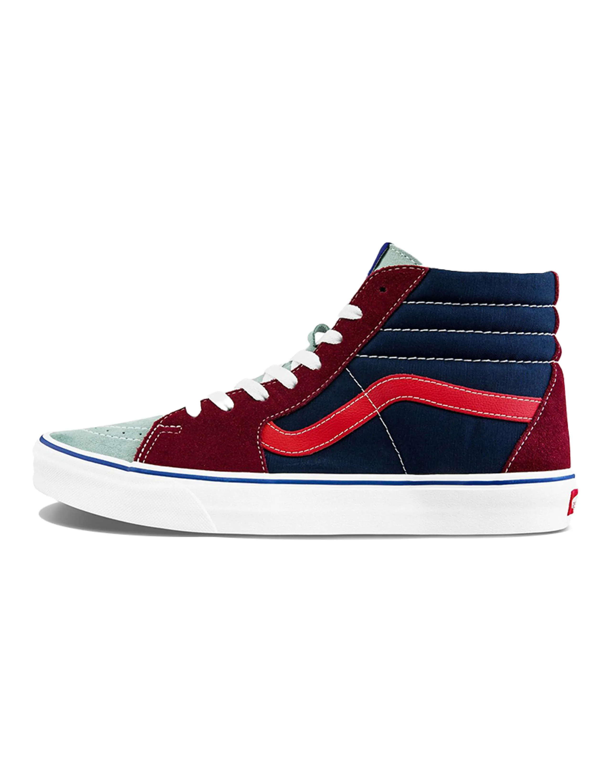 Vans SK8 HI MIX & MATCH Multi 'Red Blue' Women's