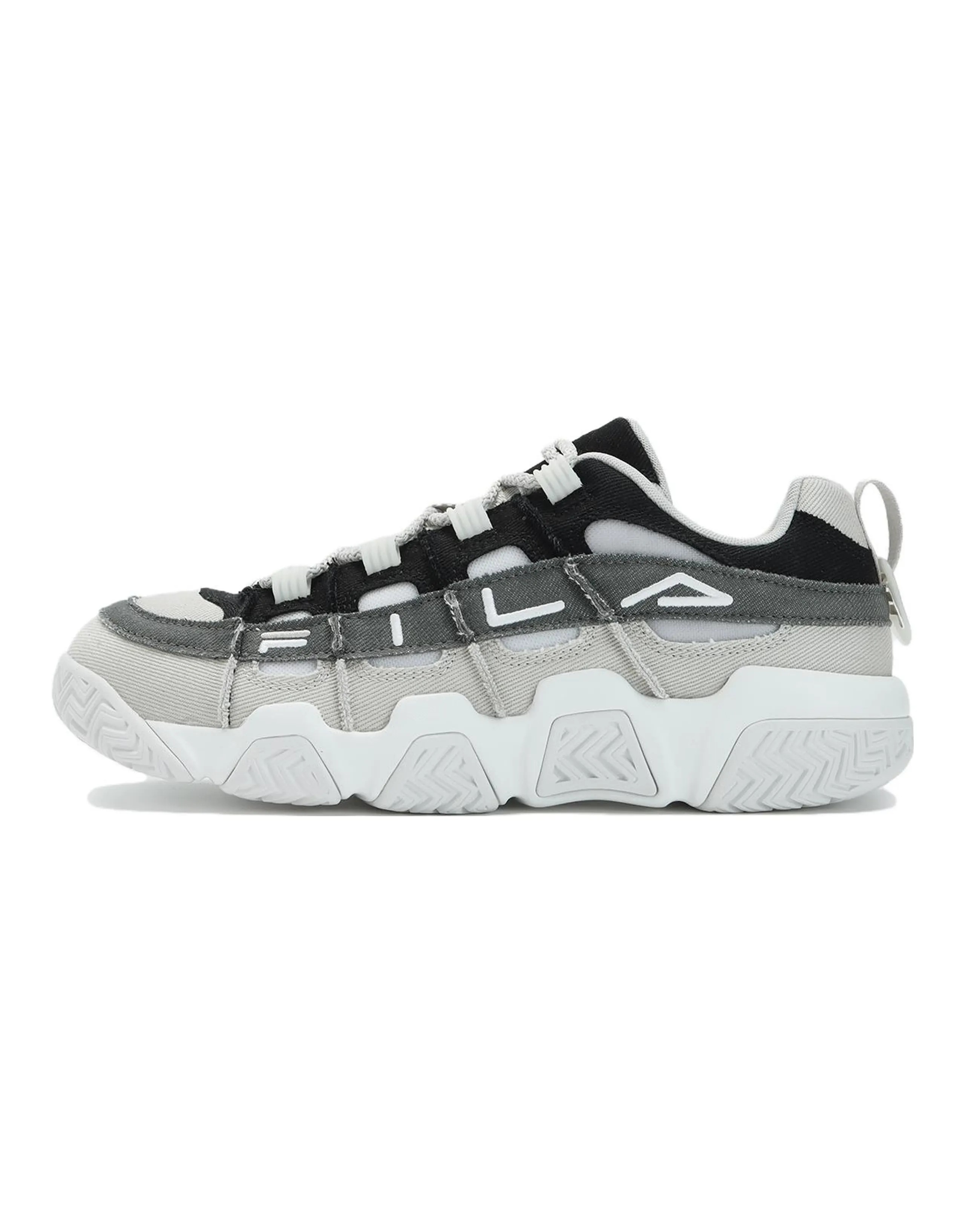 FILA Barricade Basketball Shoes 'White Grey Black'