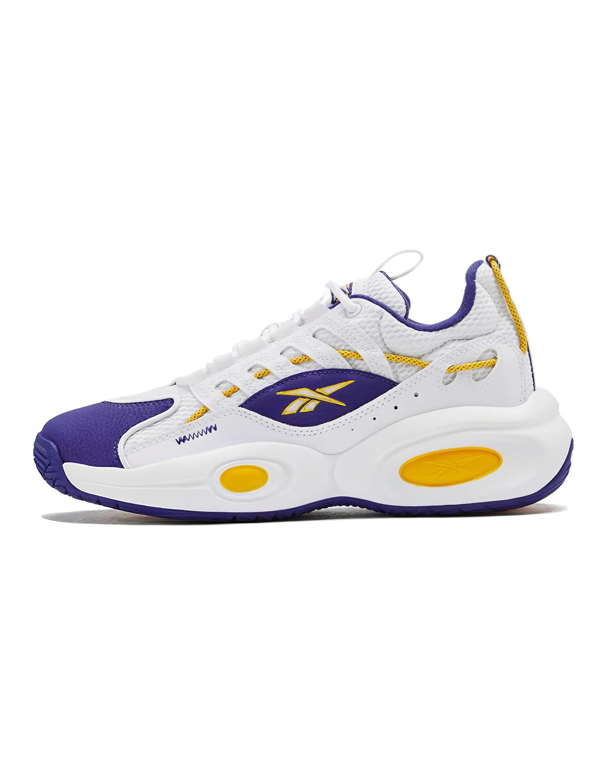 Solution Reebok Mid 'White Purple Gold'