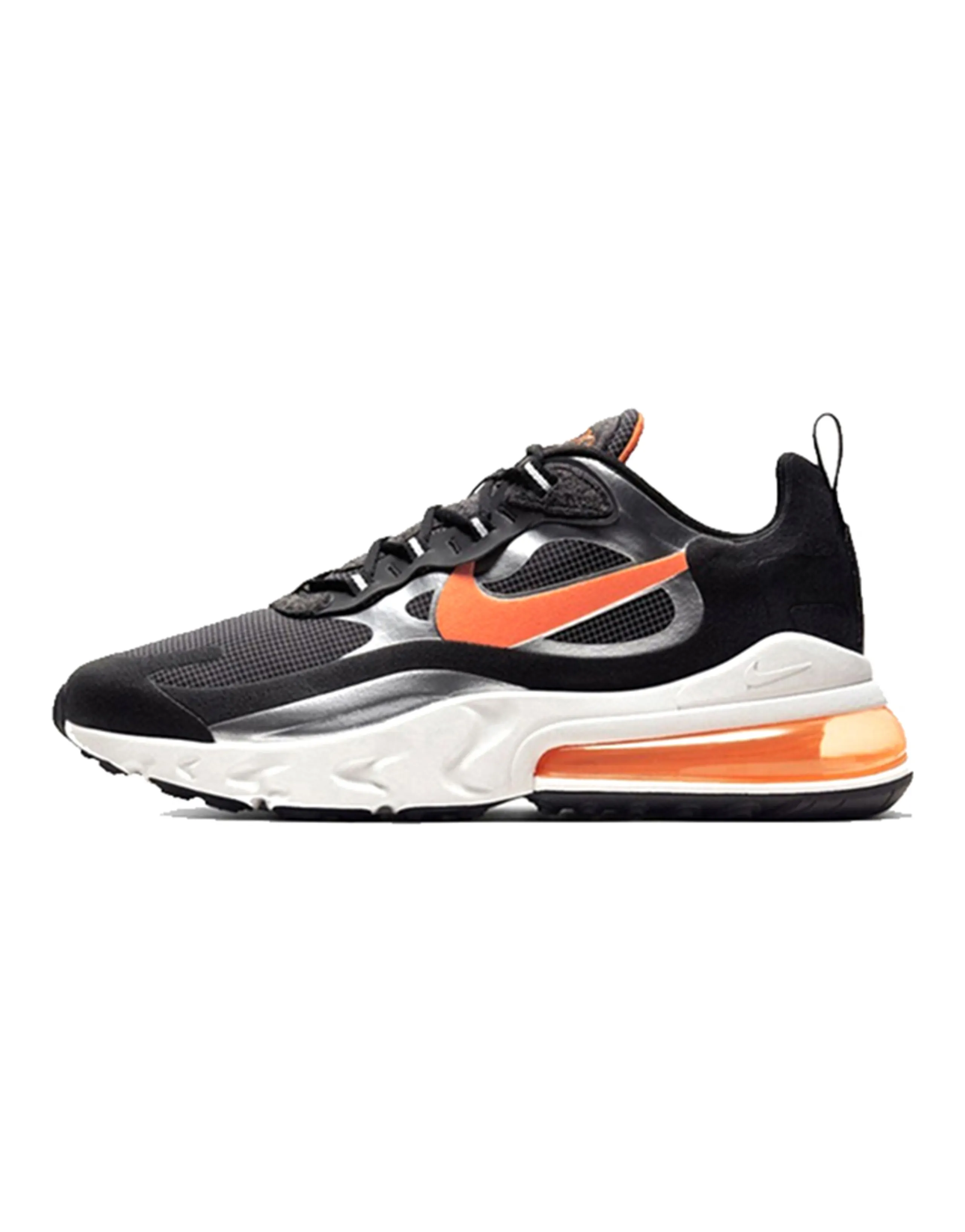 Nike Air Max 270 React Black Total Orange