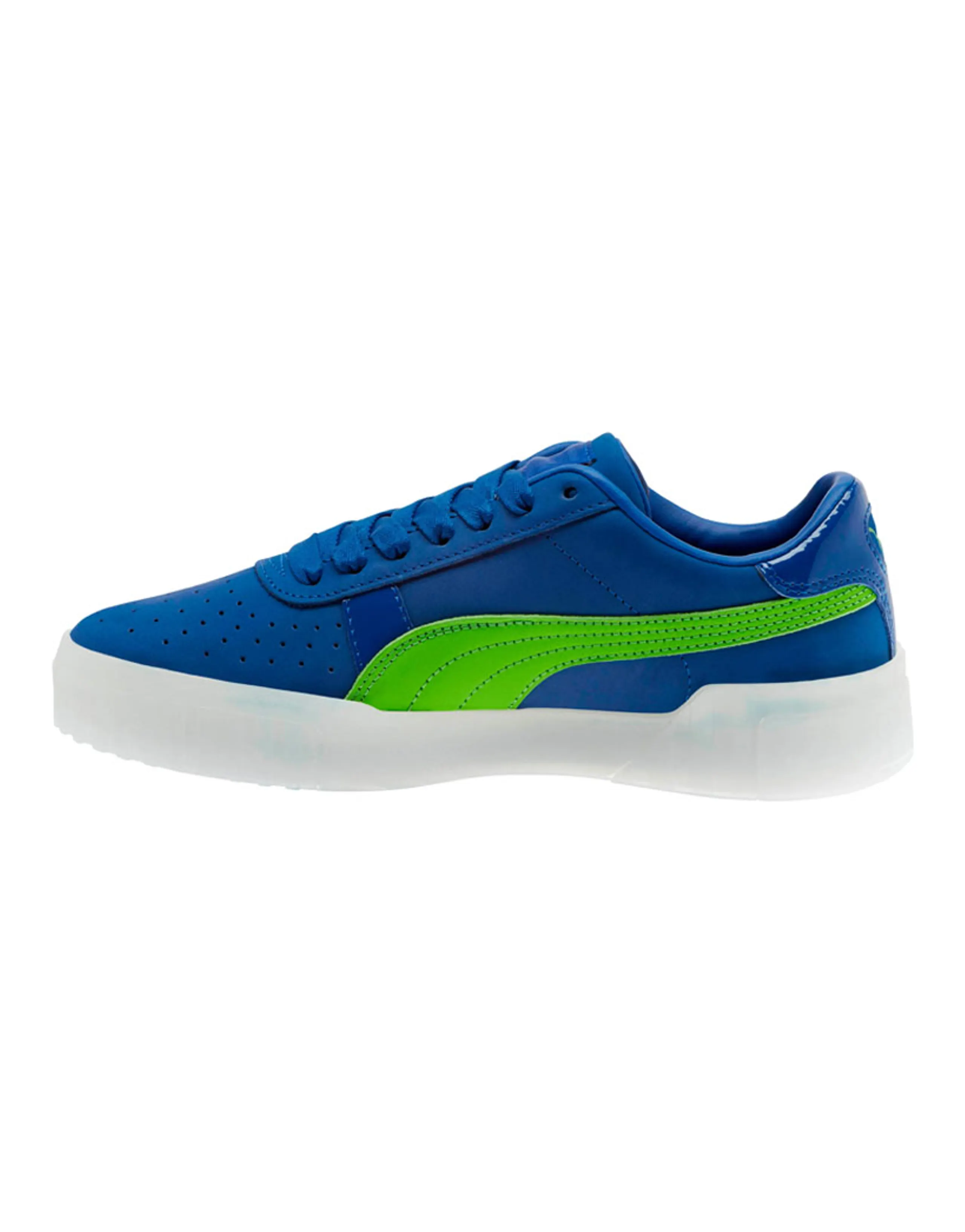 Puma Cali 90 Breathable Lightweight Comfort Low-Top Sports Shoes Women's Blue