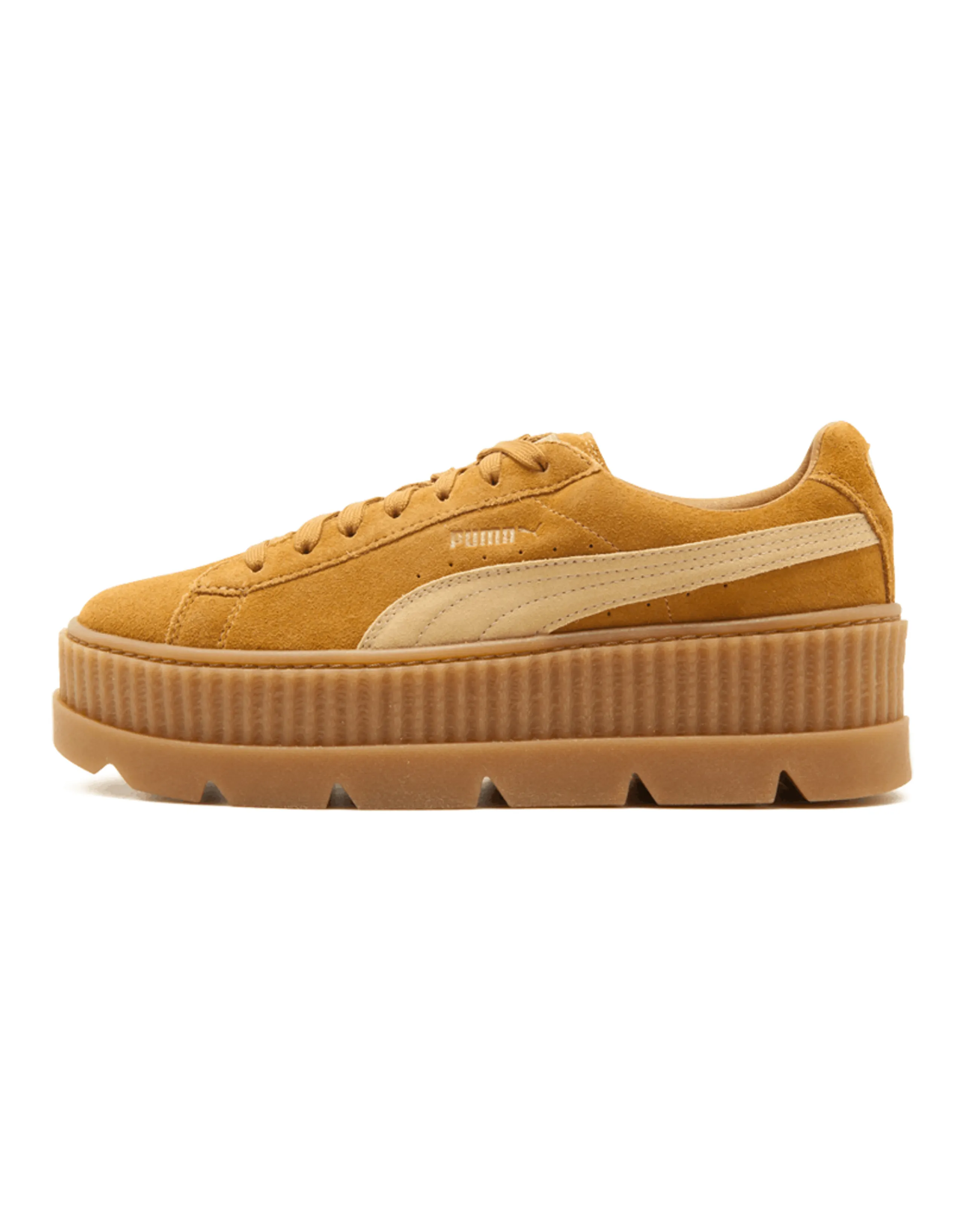 PUMA Cleated Creeper Rihanna Fenty Golden Brown Women's