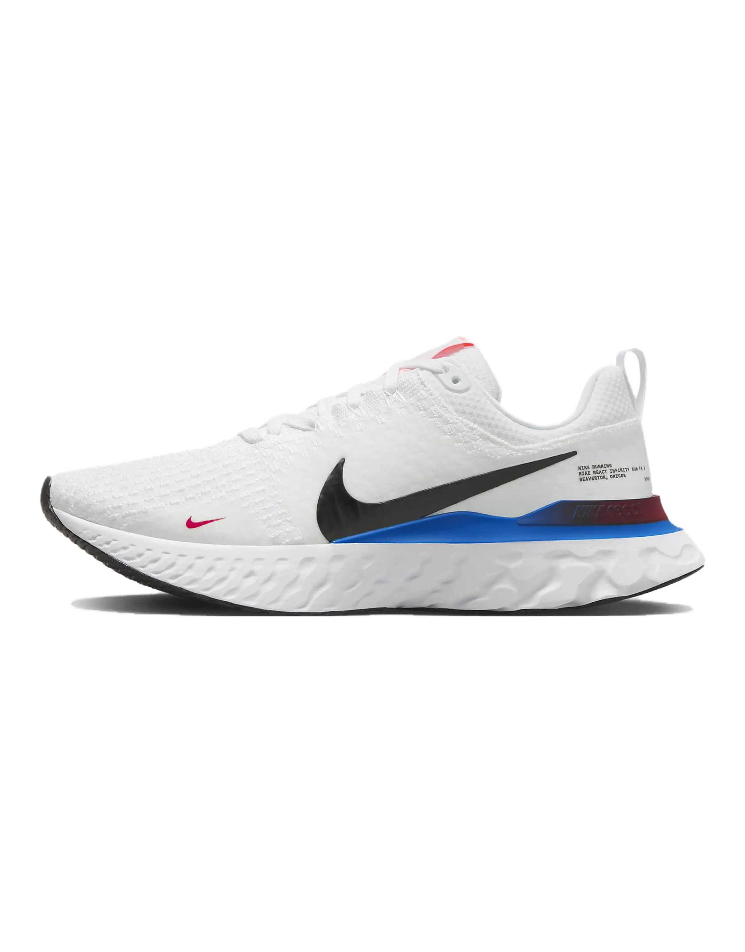 Nike React Infinity Run Flyknit 3 'White Photo Blue Red'