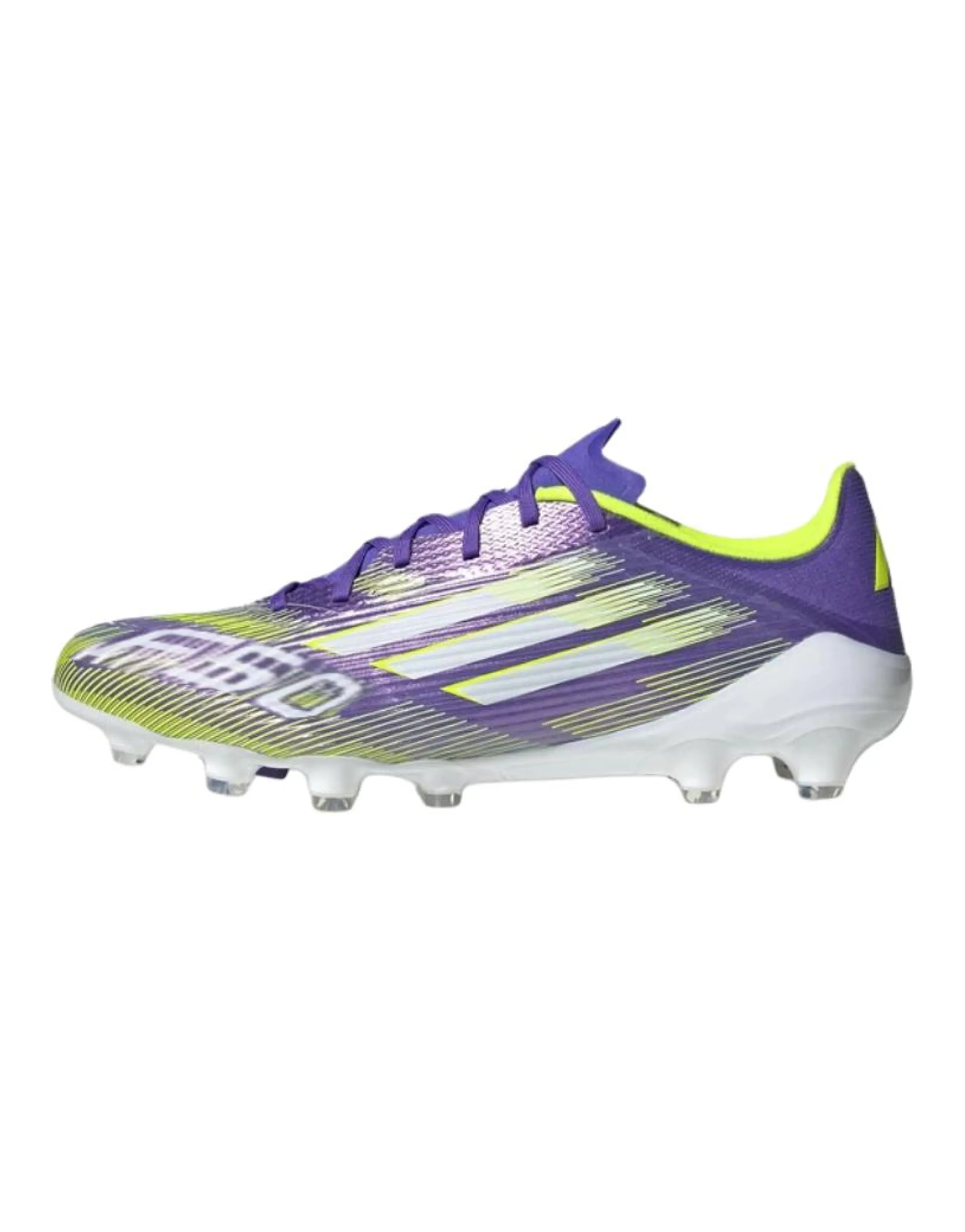 adidas F50 League Comfortable Soccer Cleats Unisex Purple Green