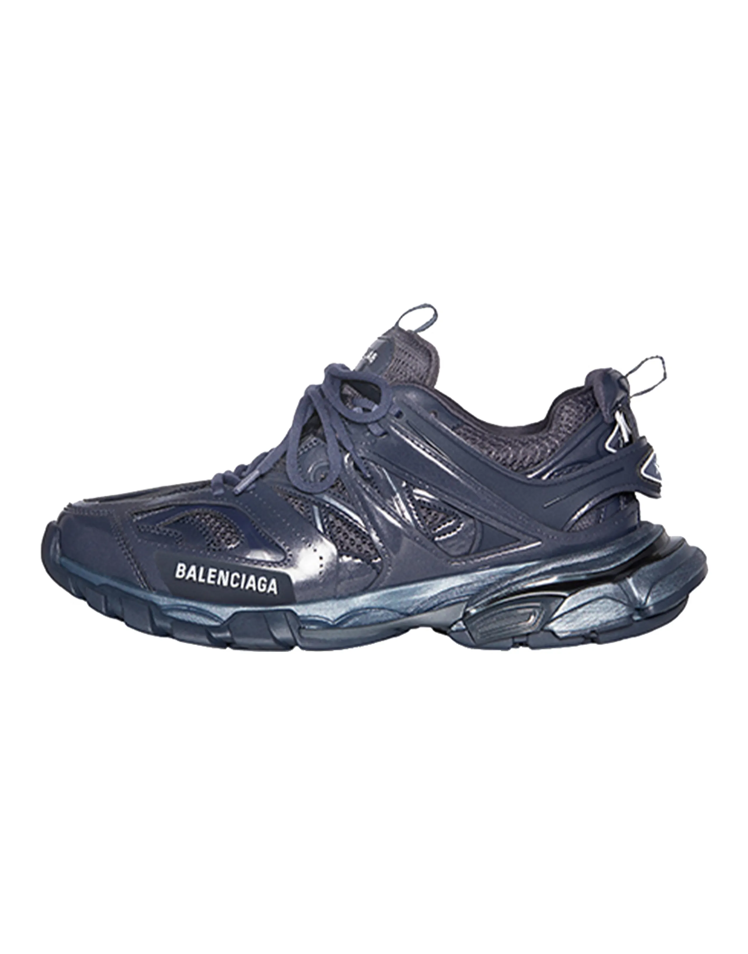 Balenciaga Track Metallic Grey Navy