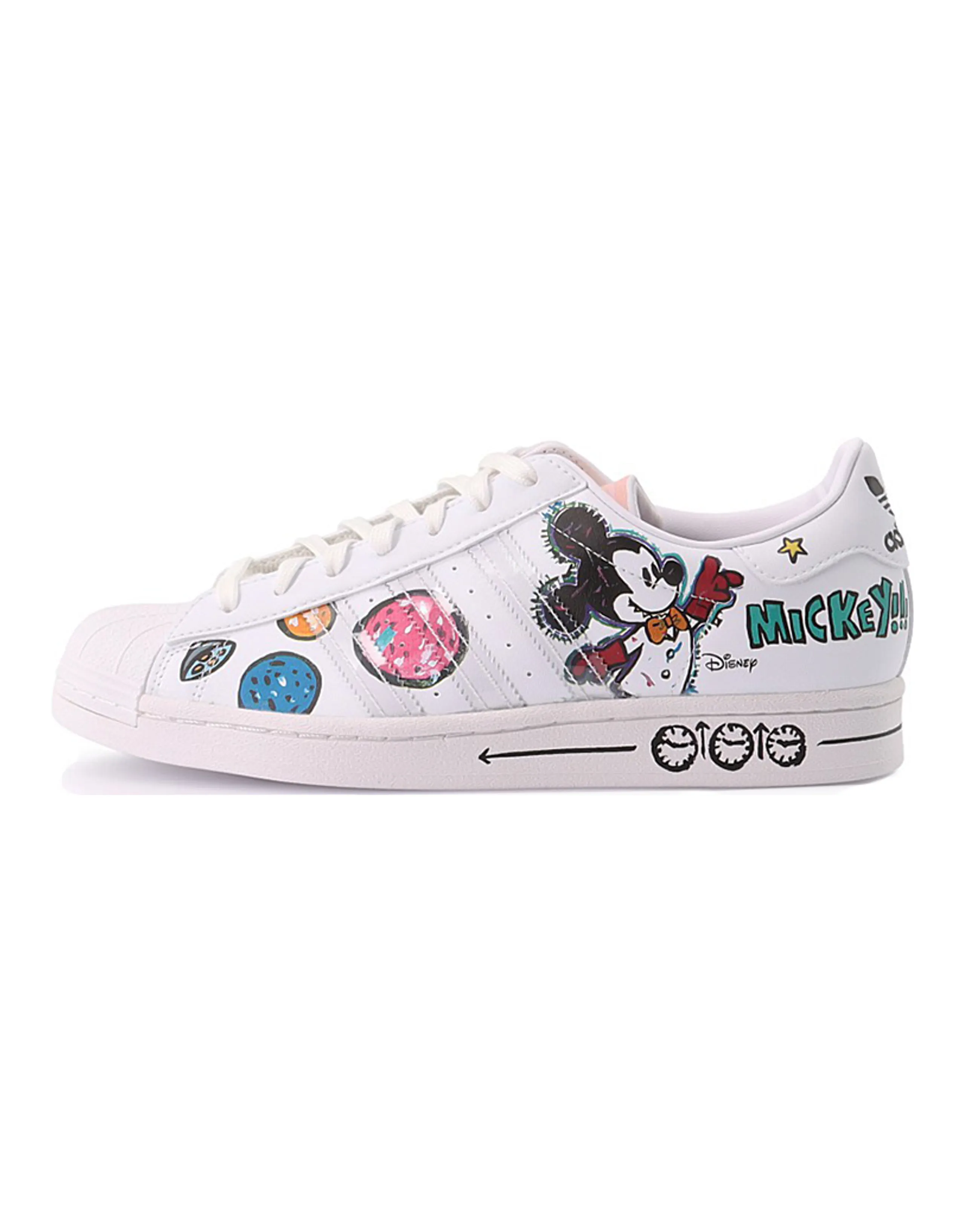 Adidas Originals Superstar Kasing Lung X Disney Labubu Mickey Mouse