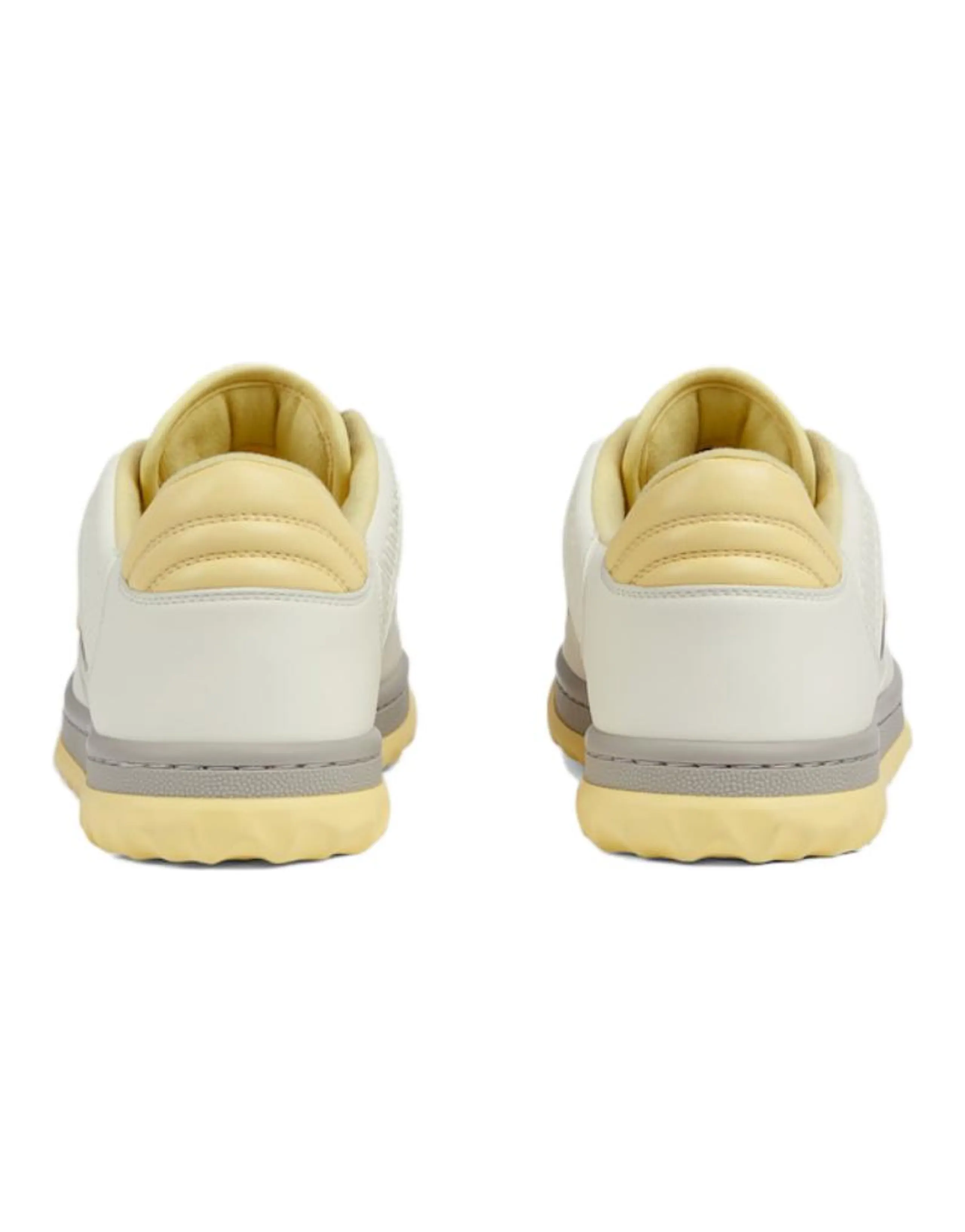 GUCCI MAC80 Low Top Skateboard Shoes Beige