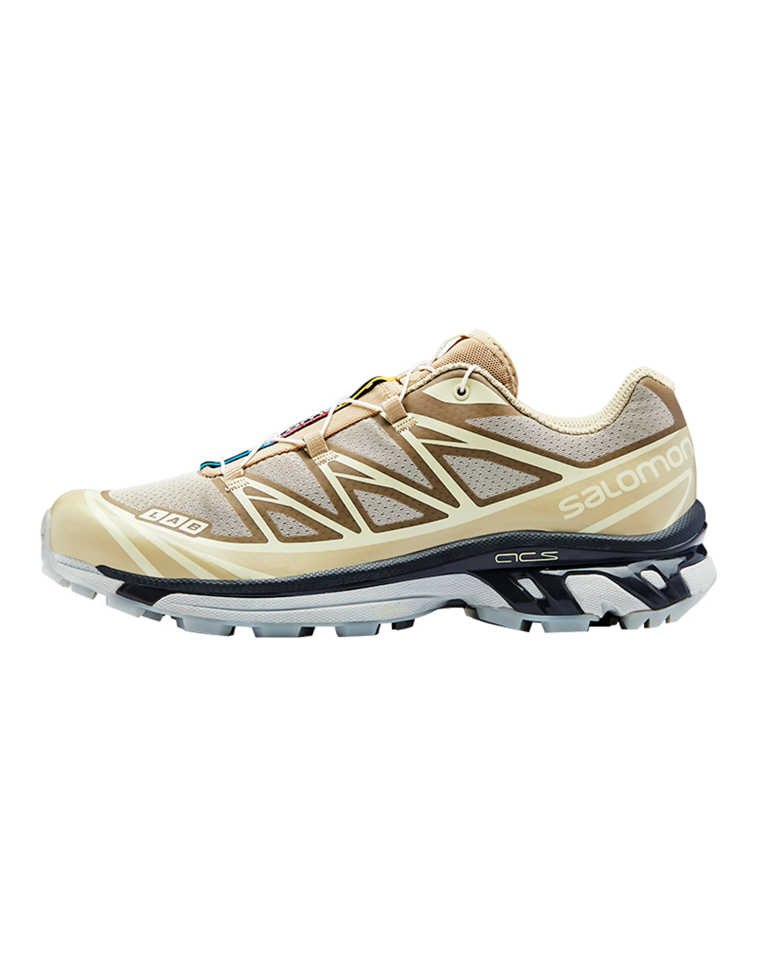 SALOMON XT-6 clear advanced Running Shoes Unisex Apricot