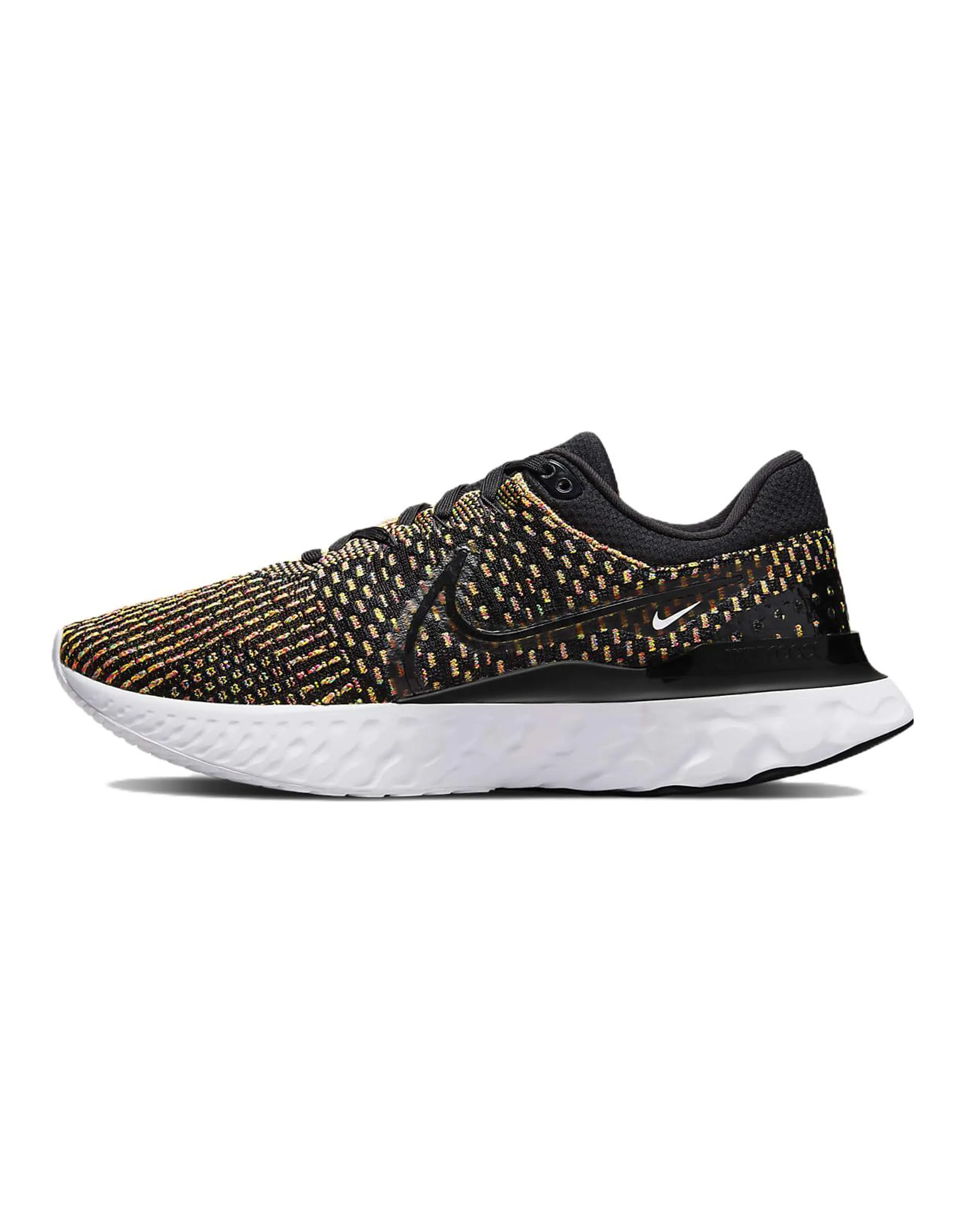 Nike React Infinity Run Flyknit 3 Black Blue Glow Pink Prime