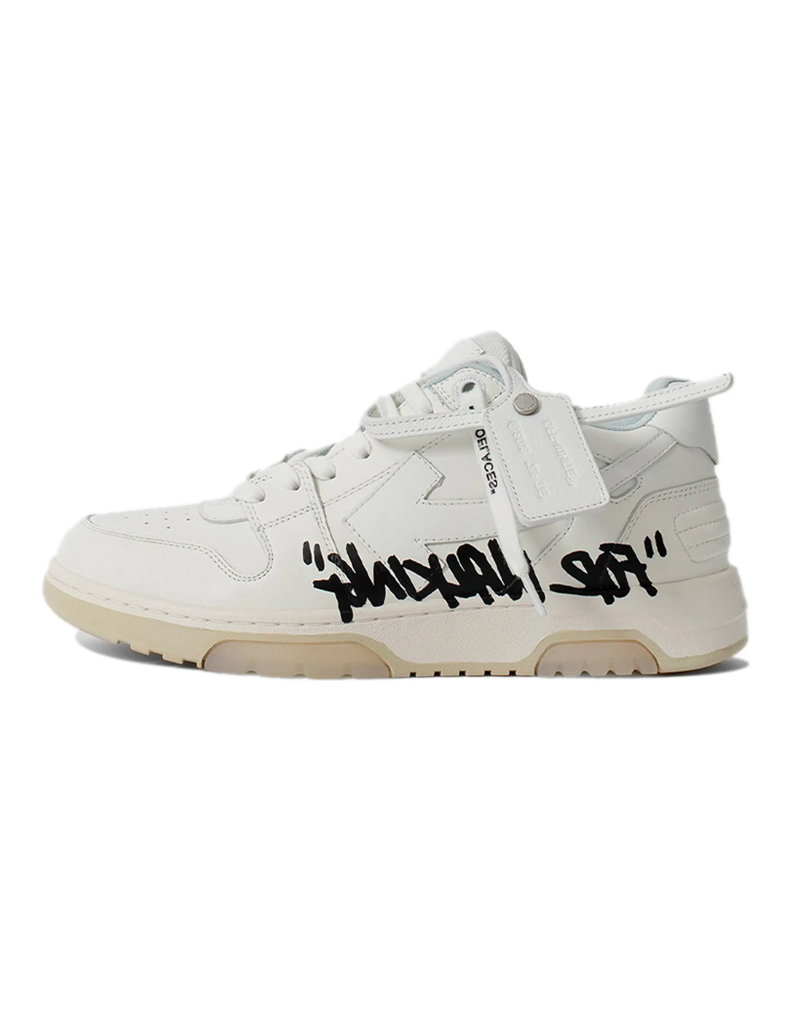 OFF WHITE Out Of Office LeisureSneakers White/Black