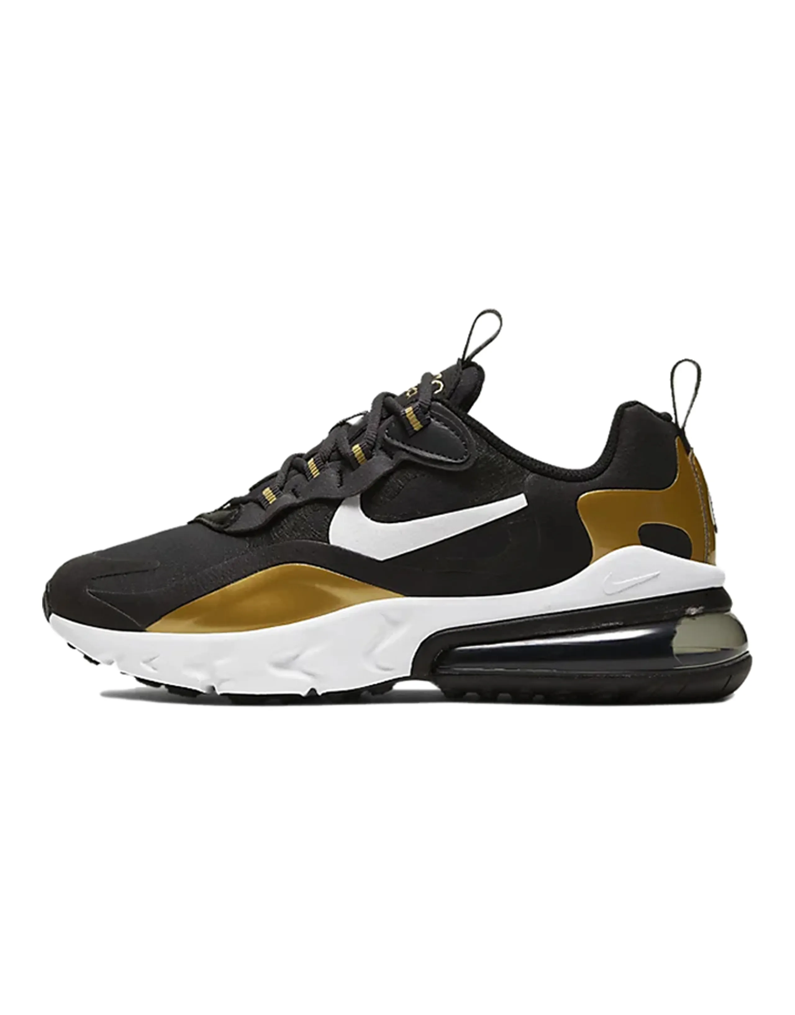 Nike Air Max 270 React Metallic Gold GS