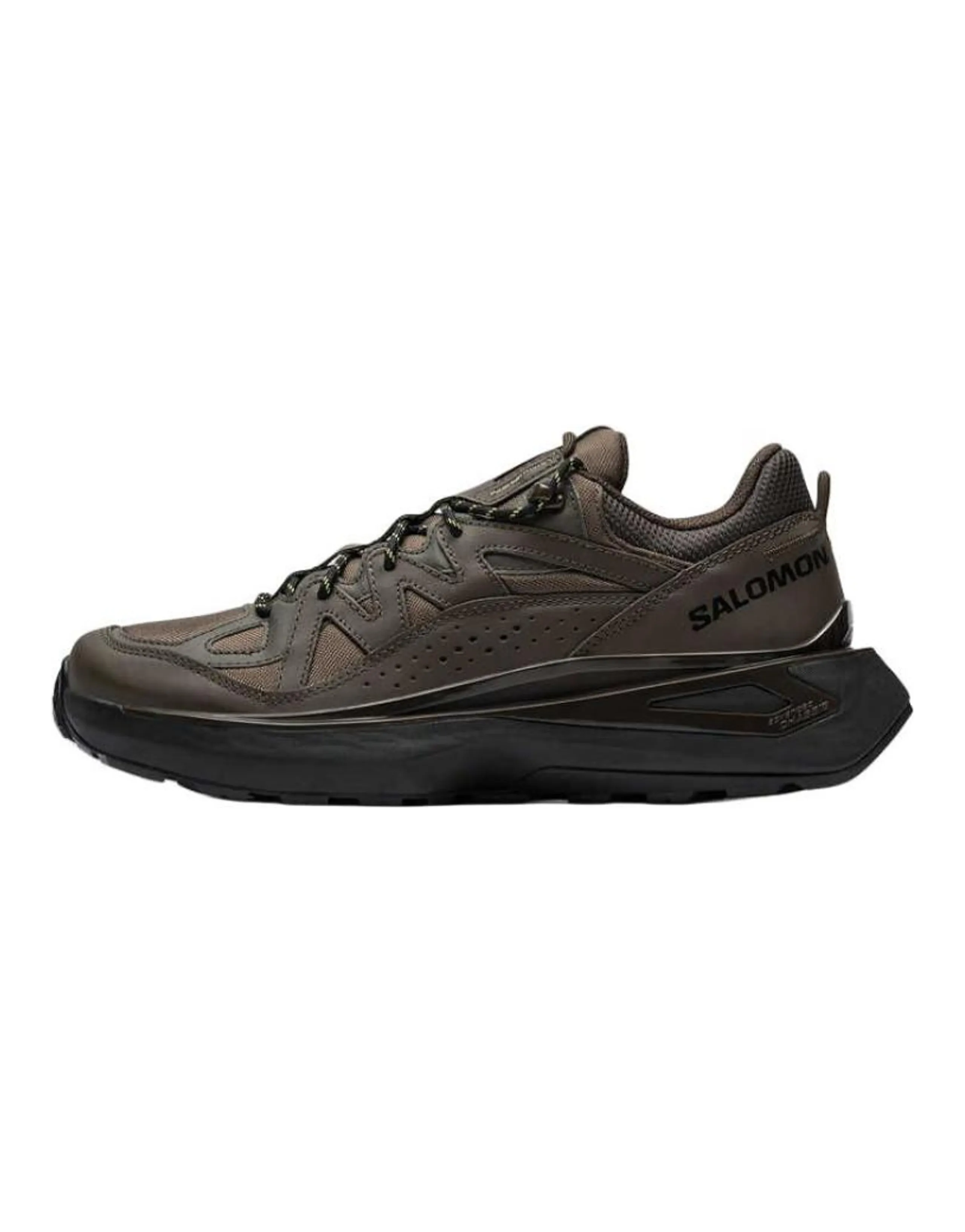SALOMON ODYSSEY ELMT Breathable Lightweight And Wear-Resistant Low-Top Casual Shoes Unisex Brown