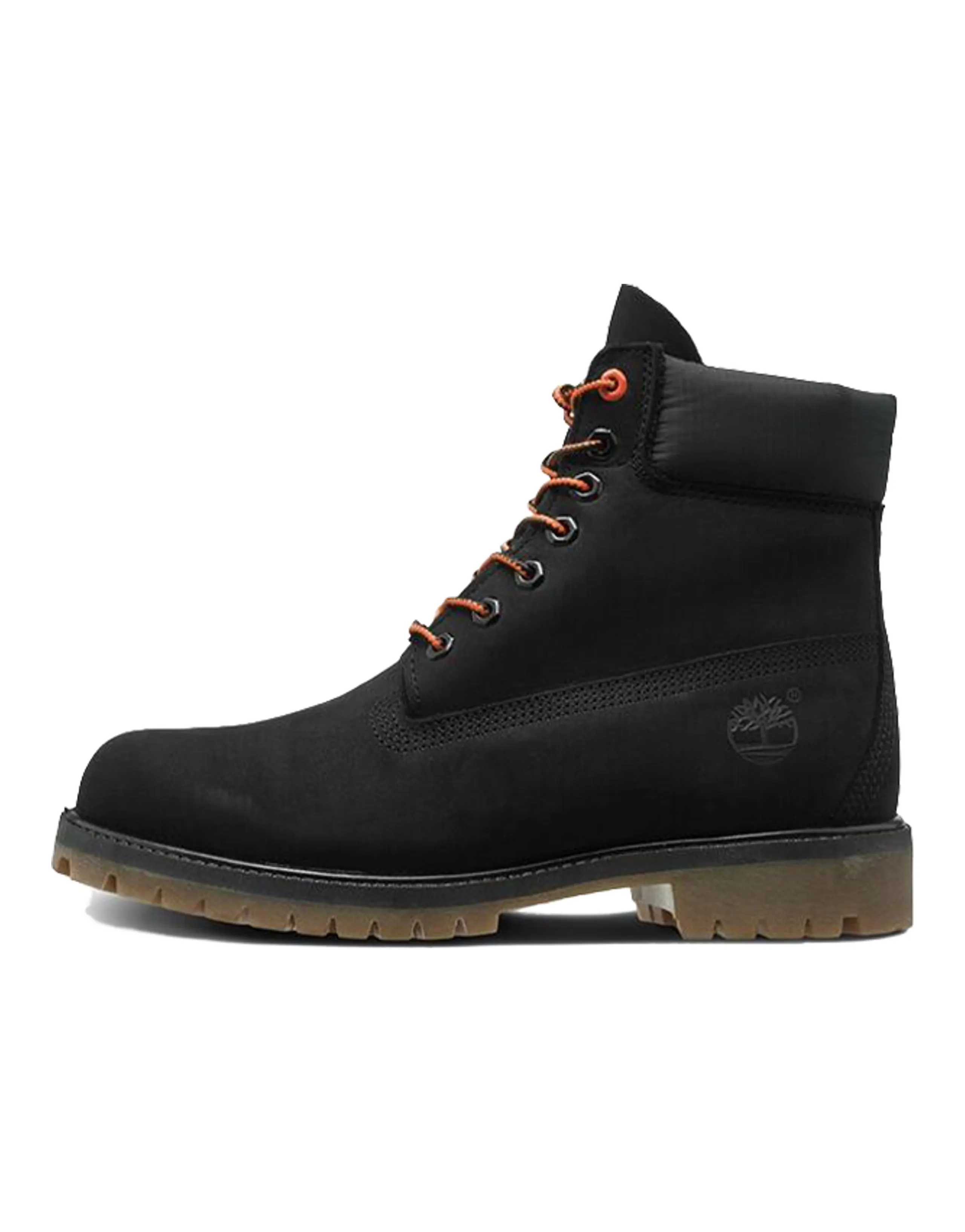 Timberland 6 Inch Premium Wide Fit Boots 'Black Nubuck'
